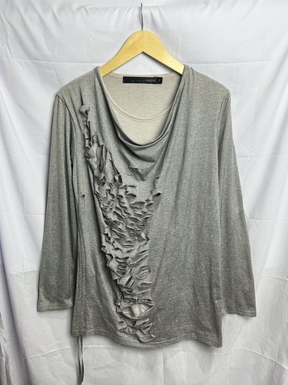 Beauty Beast × If Six Was Nine × Japanese Brand Double Layers Distressed Schlussel ifsixwasnine Lgb Style Size US M / EU 48-50 / 2 - 1 Thumbnail