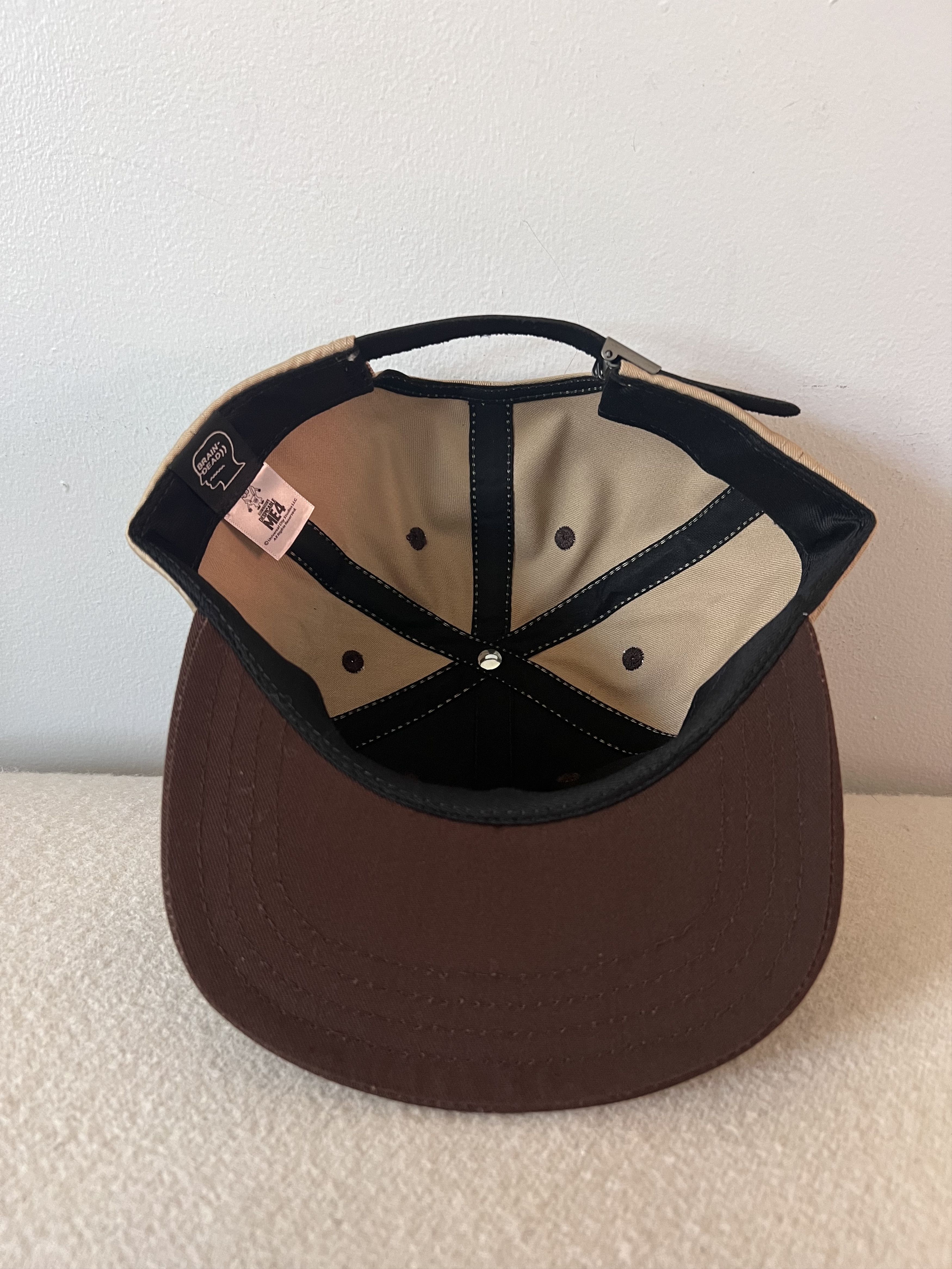 Brain Dead Brain Dead Minions Logo Hat in Brown Size ONE SIZE - 5 Thumbnail