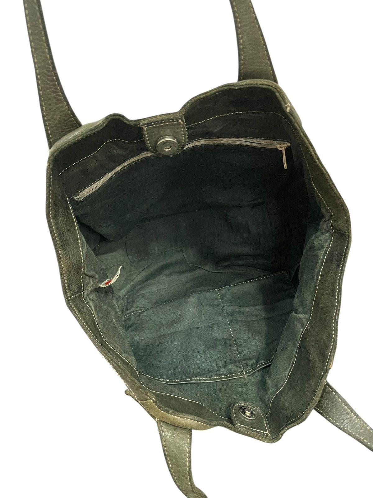 Genuine Leather Full Leather Patina Lily Japan Tote Shoulder Bag 1🟩8 Size ONE SIZE - 20 Thumbnail