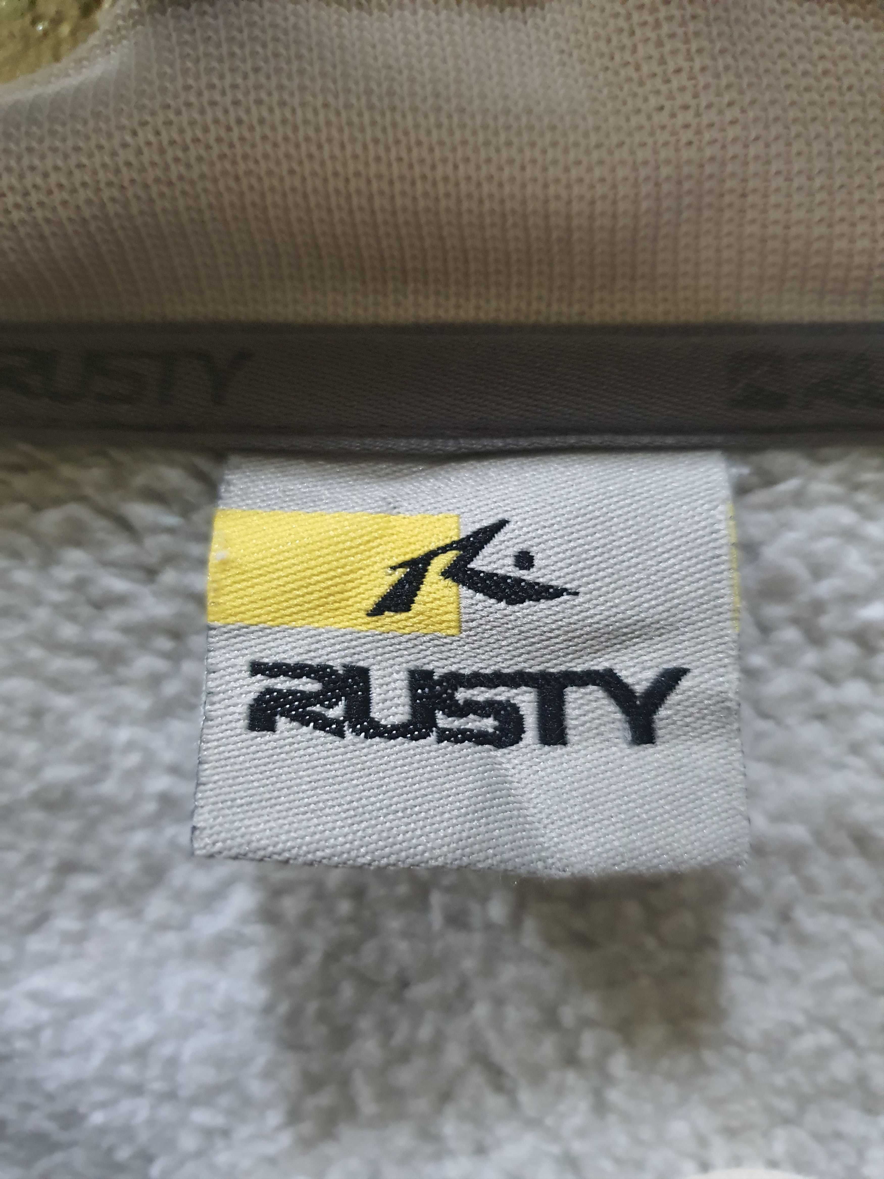 Rusty vintage Rusty logo crewneck sweatshirt Size US XL / EU 56 / 4 - 7 Thumbnail