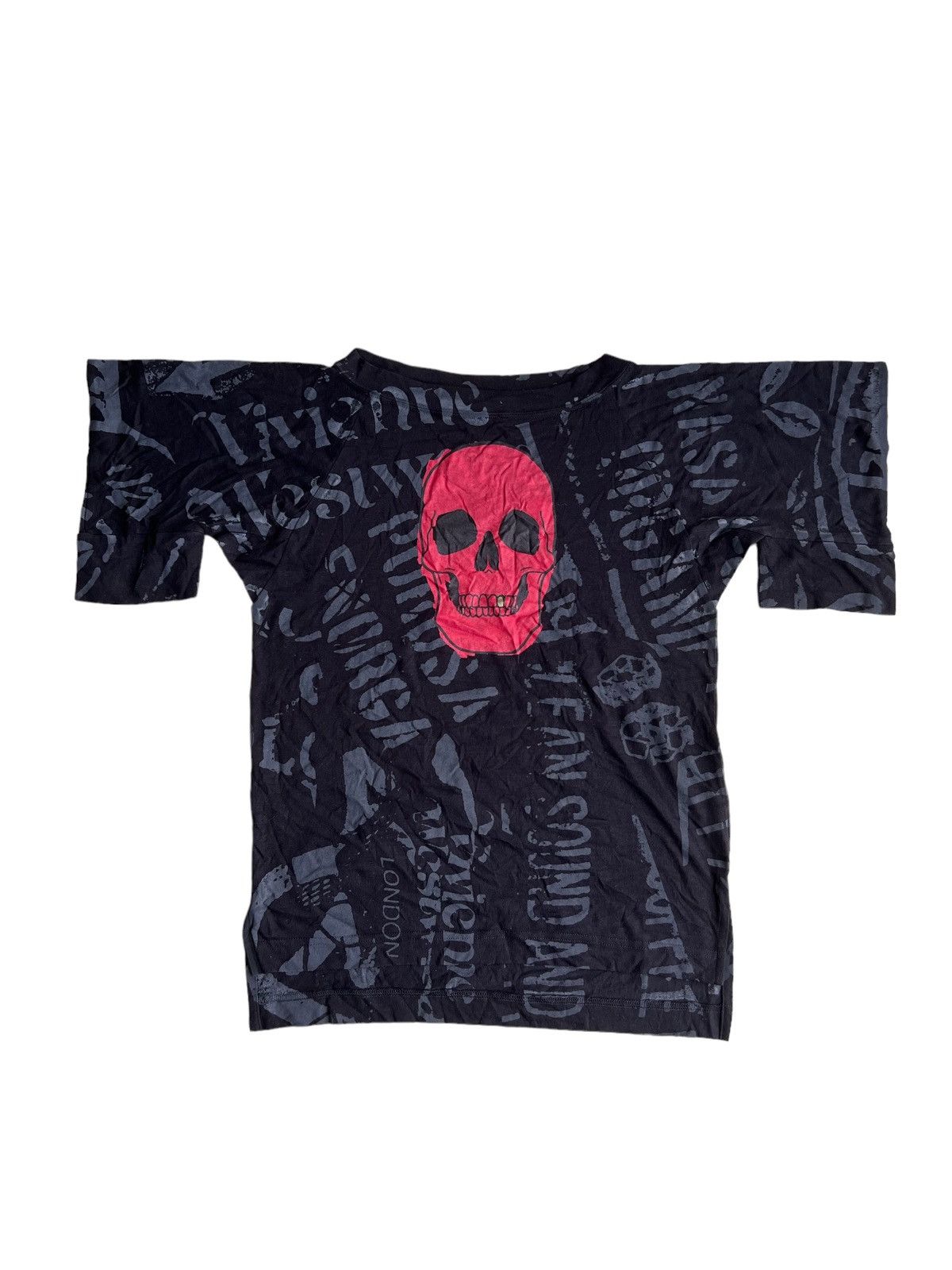 Vivienne Westwood OG Vivienne Westwood 💀 Logo Overprinted Muslin Shirt Size US M / EU 48-50 / 2 - 2 Thumbnail