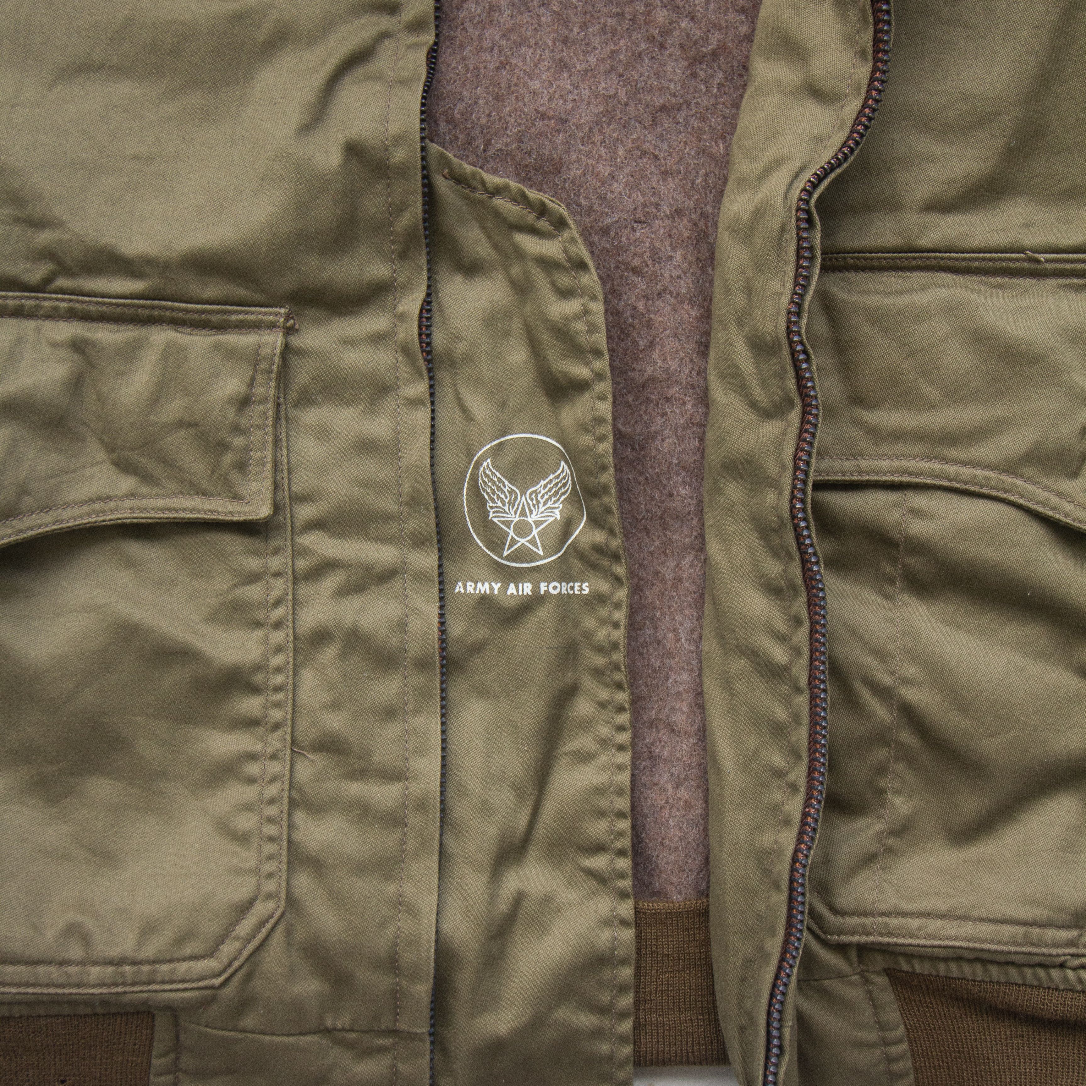 Buzz Rickson's Buzz Rickson b-10 b10 Flight Bomber Jacket US Army Air Force Size US M / EU 48-50 / 2 - 8 Thumbnail