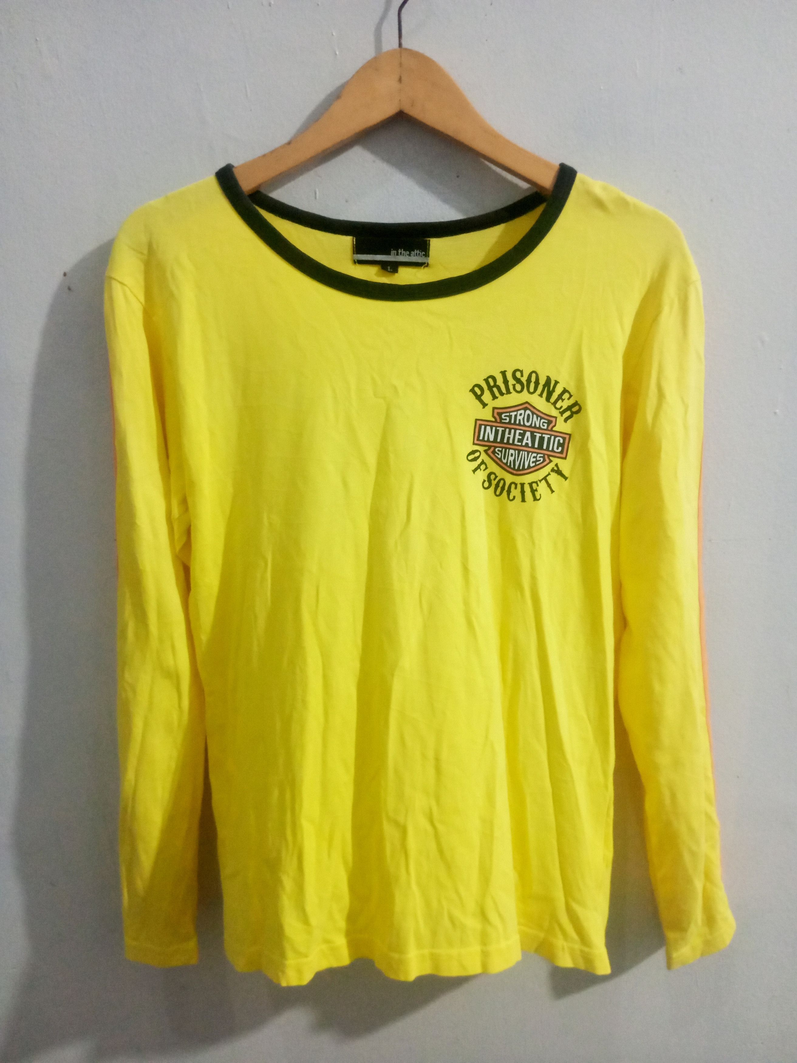 In The Attic Vintage in the attic prisoner poem long sleeve t shirt Size US M / EU 48-50 / 2 - 5 Thumbnail
