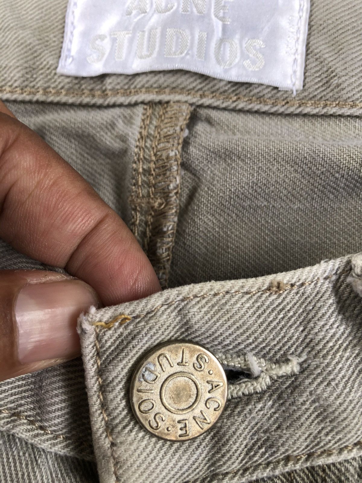 Acne Studios Acne Studio Distressed Jeans Size US 32 / EU 48 - 14 Thumbnail