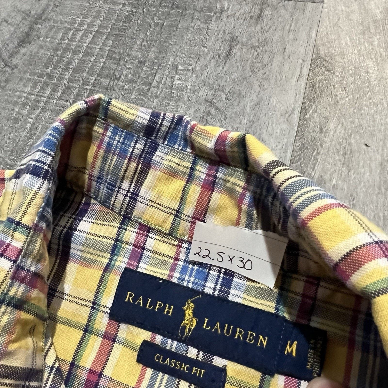 Ralph Lauren Ralph Lauren Shirt Madras Plaid Casual Button Down Cotton Size US M / EU 48-50 / 2 - 4 Thumbnail