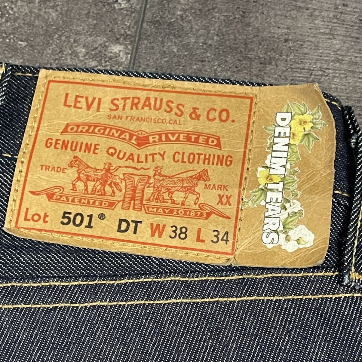 DENIM TEARS × Levi's Denim Tears Indigo Jeans Size US 38 / EU 54 - 4 Thumbnail