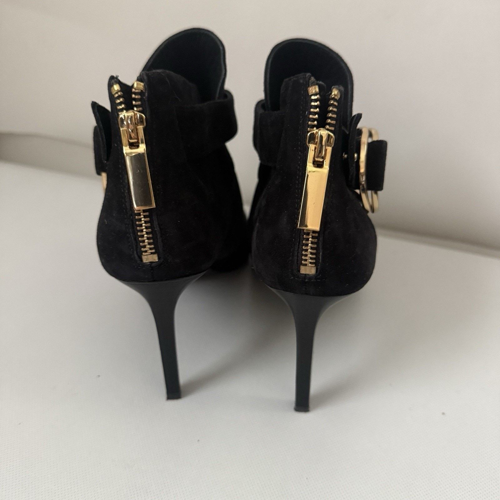 Rachel Zoe Rachel Zoe Suede Heel Bootie Buckle Ankle Sophisticated City Size US 9.5 / IT 39.5 - 5 Thumbnail