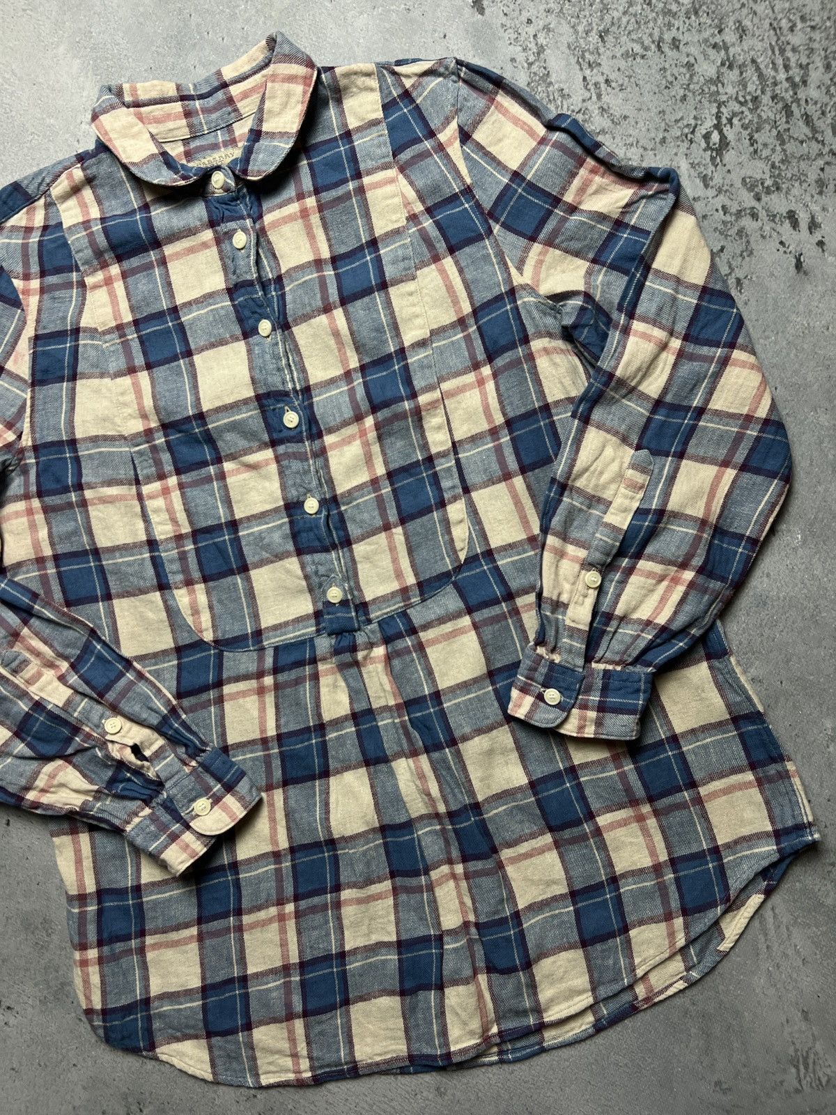 Burberry Burberry Brit Nova Check Shirt Blouses Vintage y2k Size M / US 6-8 / IT 42-44 - 4 Thumbnail