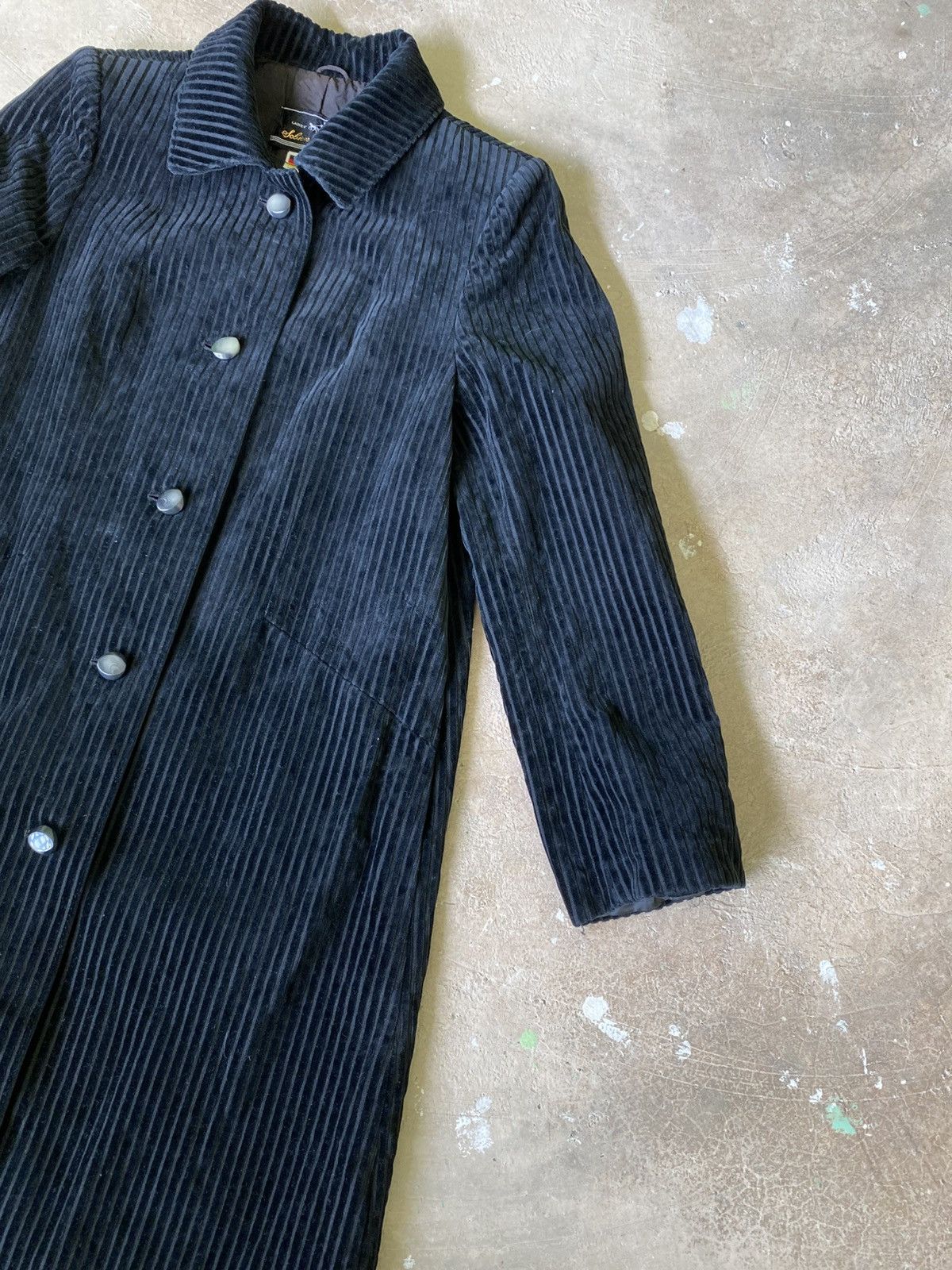 Japanese Brand Niedieck Brilliant Velvet Long Coat Japan Size S / US 4 / IT 40 - 3 Thumbnail