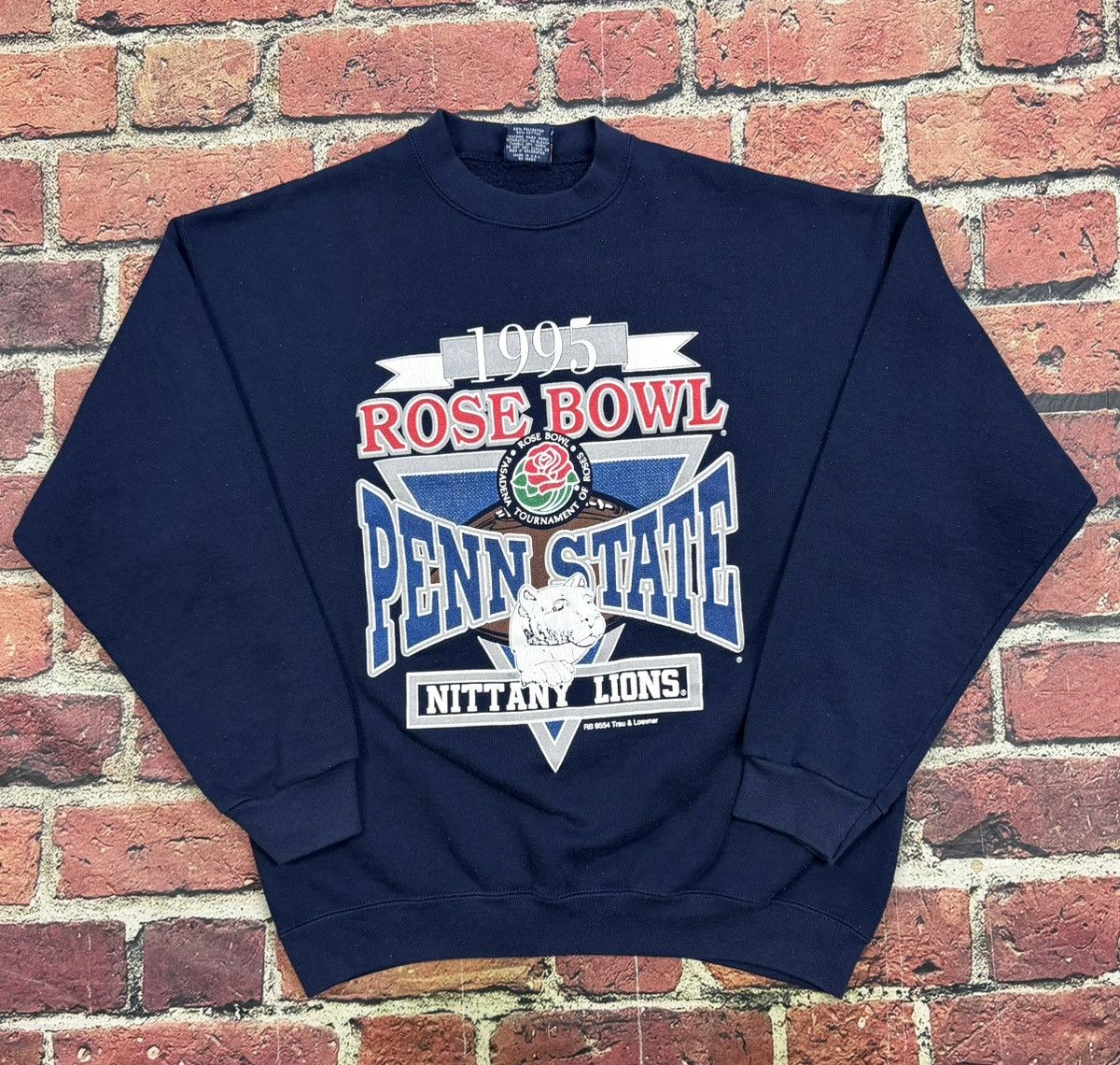 NCAA Vintage 1995 Penn State University Sweatshirt Rose Bowl Size US L / EU 52-54 / 3 - 1 Thumbnail