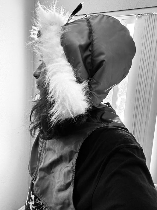 Vintage Military faux Fur hood/hat Grailed