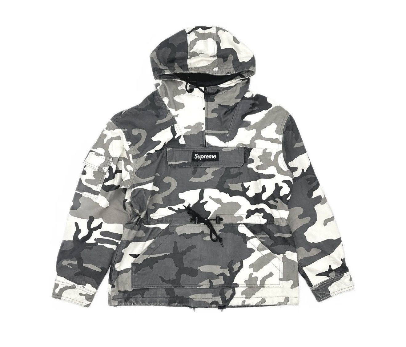Supreme Supreme leather anroak snow camo Size US M / EU 48-50 / 2 - 2 Thumbnail