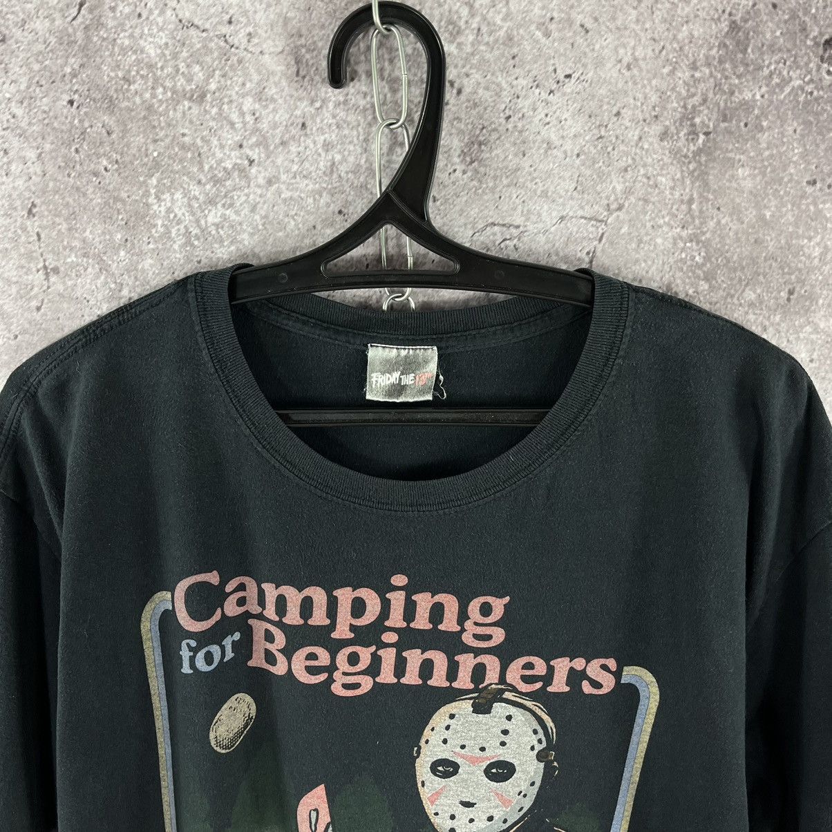 Gildan Friday The 13th Tee Camping for Beginners Camp Crystal Lake Size US XL / EU 56 / 4 - 2 Thumbnail