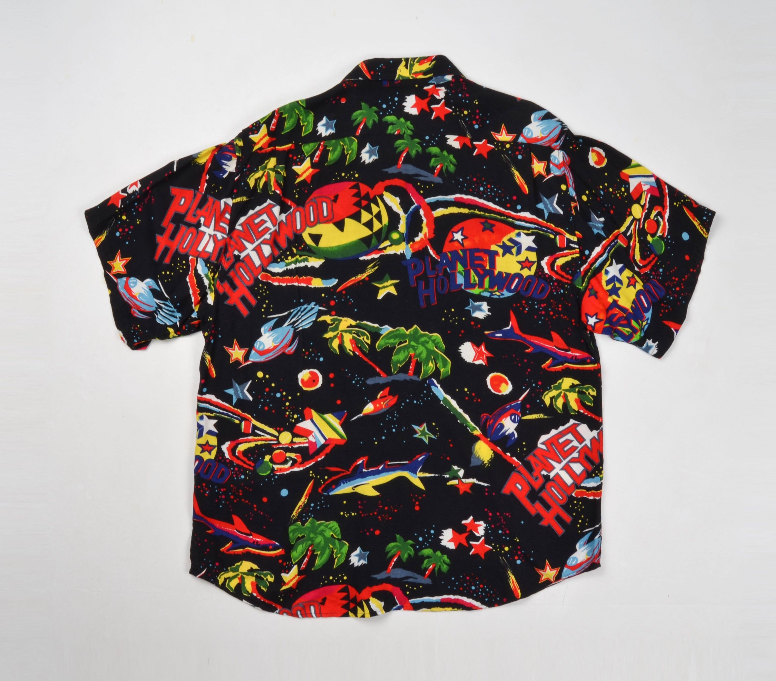 Planet Hollywood Vintage Planet Hollywood 1991 Jams World Space Island Shirt Size US XL / EU 56 / 4 - 8 Thumbnail