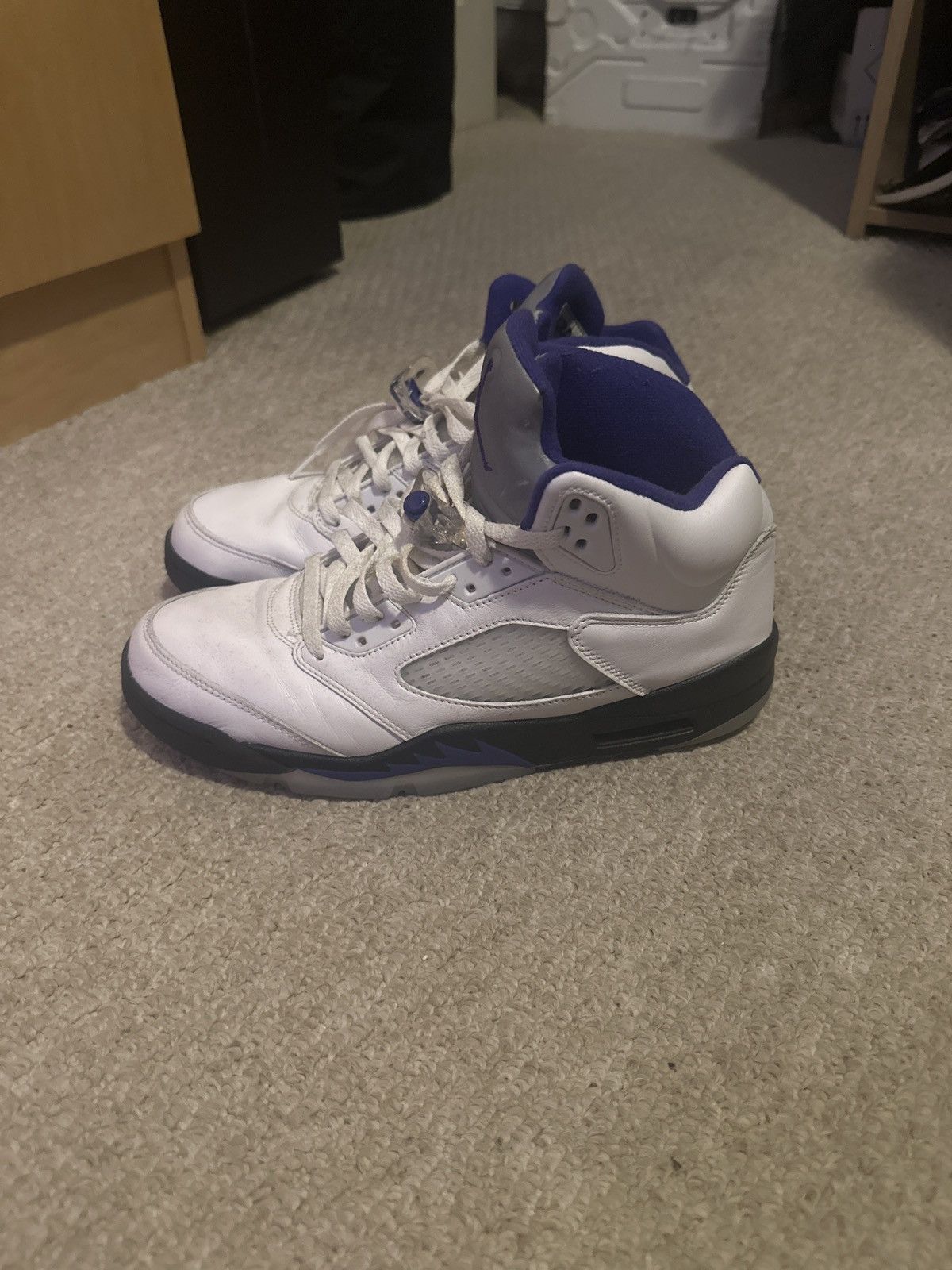 Jordan Brand Jordan 5 Dark Concord Size US 10.5 / EU 43-44 - 3 Thumbnail