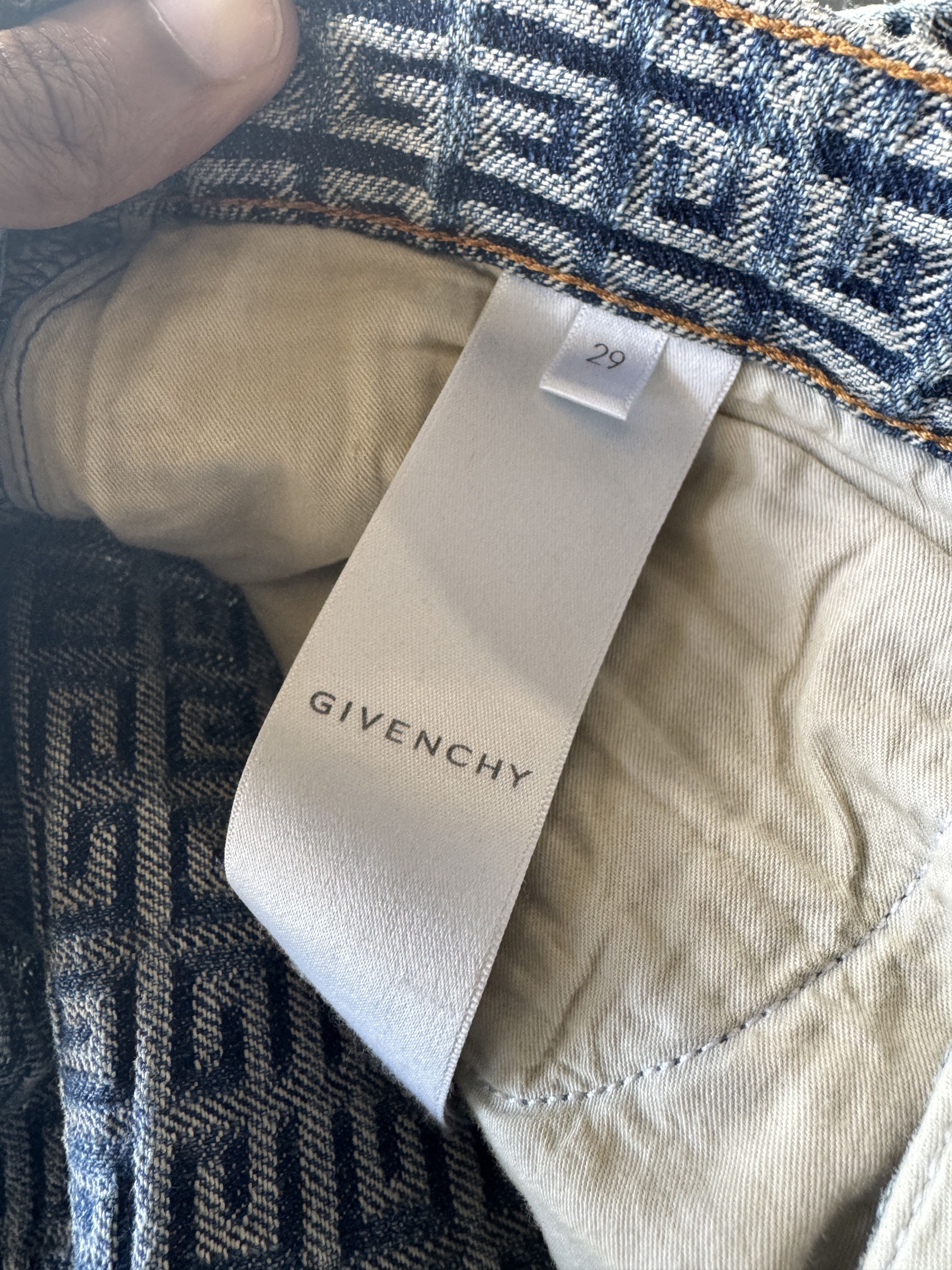 Givenchy Monogram 4G Jeans Size US 29 - 5 Thumbnail