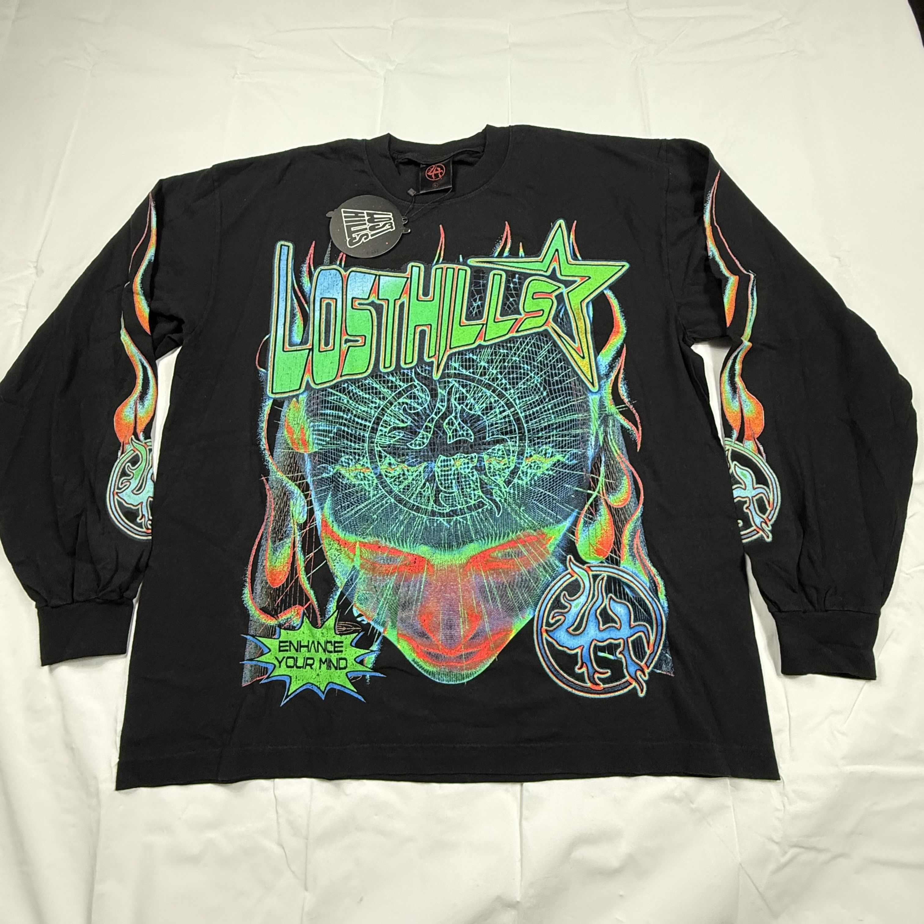 Lost hills Lost Hills Enhance Your Mind Long Sleeve Graphic Tee Size US L / EU 52-54 / 3 - 1 Thumbnail