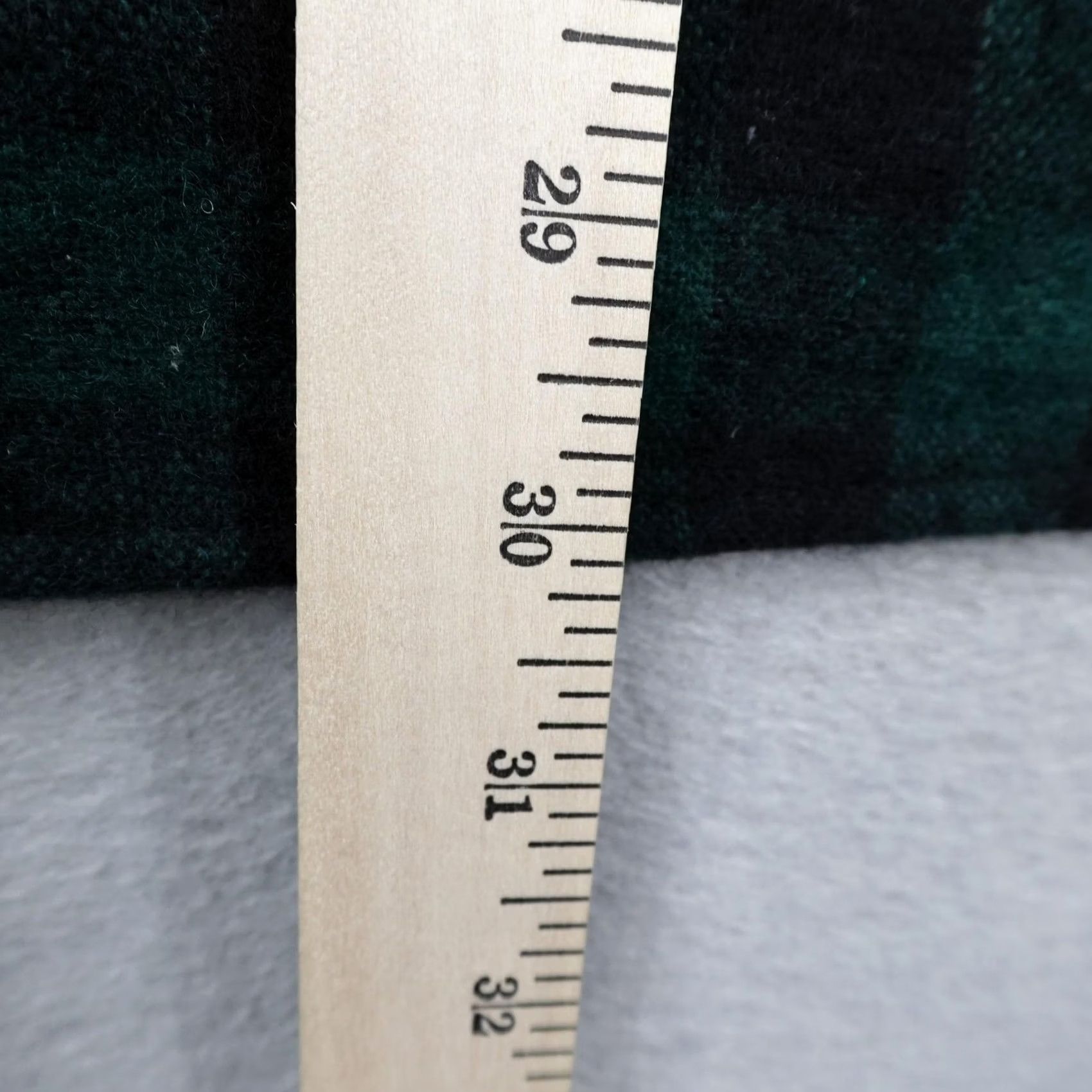 Vintage VINTAGE the Denver Shirt Mens L Green Black Plaid Flannel Wool Blend Button Size US L / EU 52-54 / 3 - 6 Thumbnail