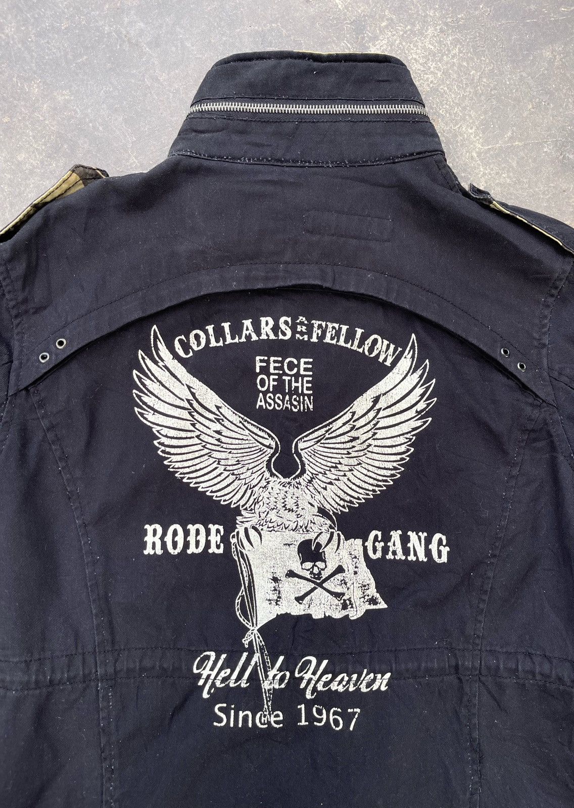 If Six Was Nine 🔥Vintage Jack Rose Punk Embroidered Logo M65 Field Jacket Size US M / EU 48-50 / 2 - 11 Thumbnail