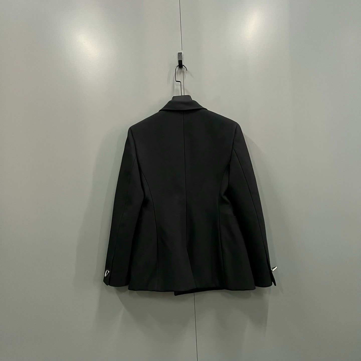 Bottega Veneta Bottega Veneta Black Double-Breasted Slim Suit Size US XS / EU 42 / 0 - 2 Thumbnail