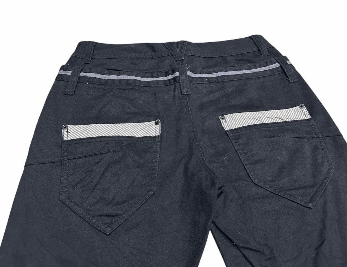 Hysteric Glamour × If Six Was Nine × Japanese Brand 🔥Sick Y2K Oilcake Double Waist Shorts Size US 32 / EU 48 - 8 Thumbnail