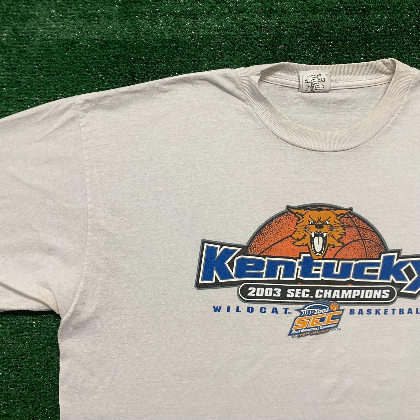 Vintage Vintage Y2K Kentucky Wildcats Essential College Sports Tee Size US XXL / EU 58 / 5 - 2 Preview