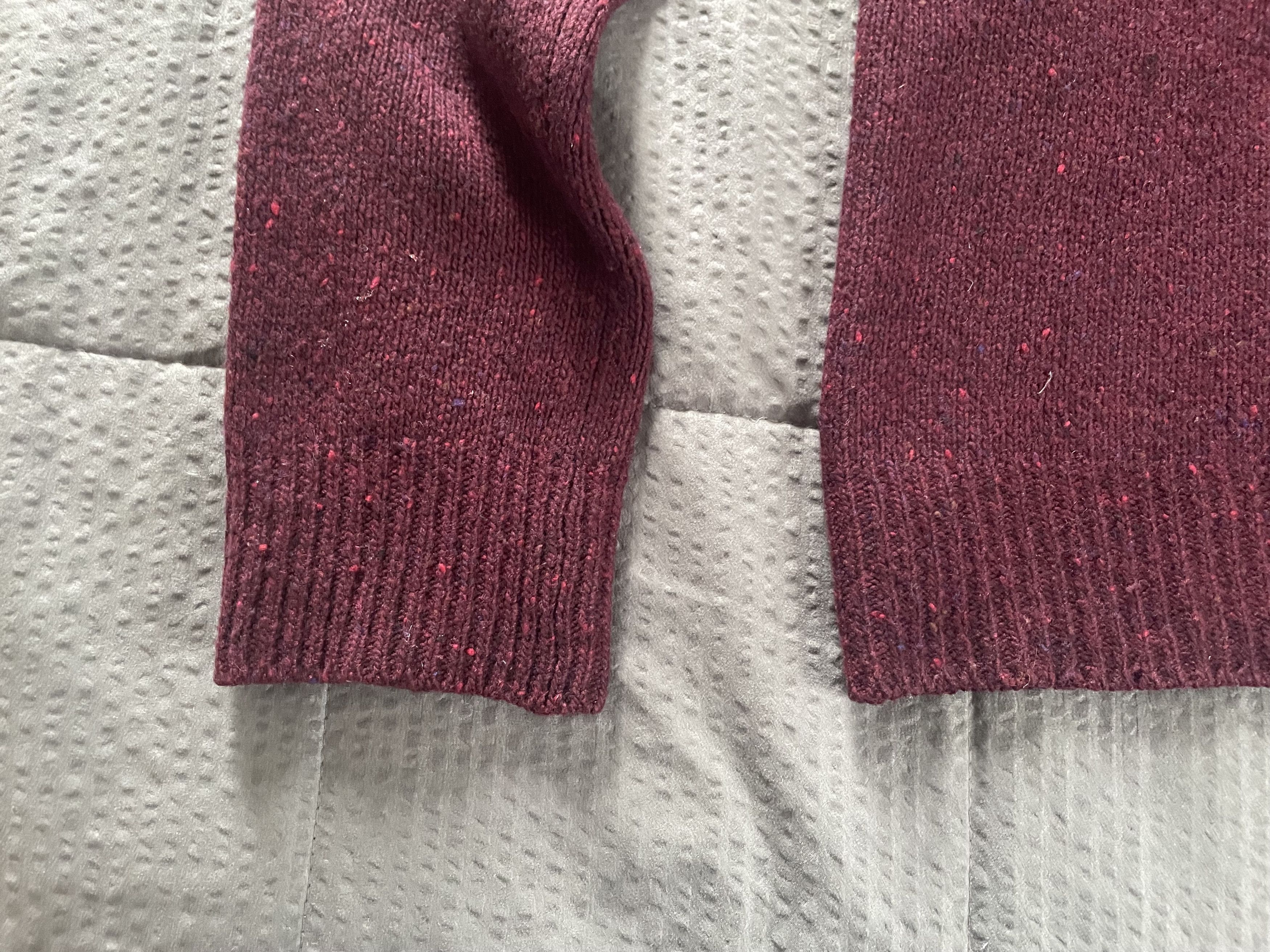 Maison Margiela Martin Margiela Sweater in Burgundy/Wine Colorway Size US M / EU 48-50 / 2 - 8 Thumbnail