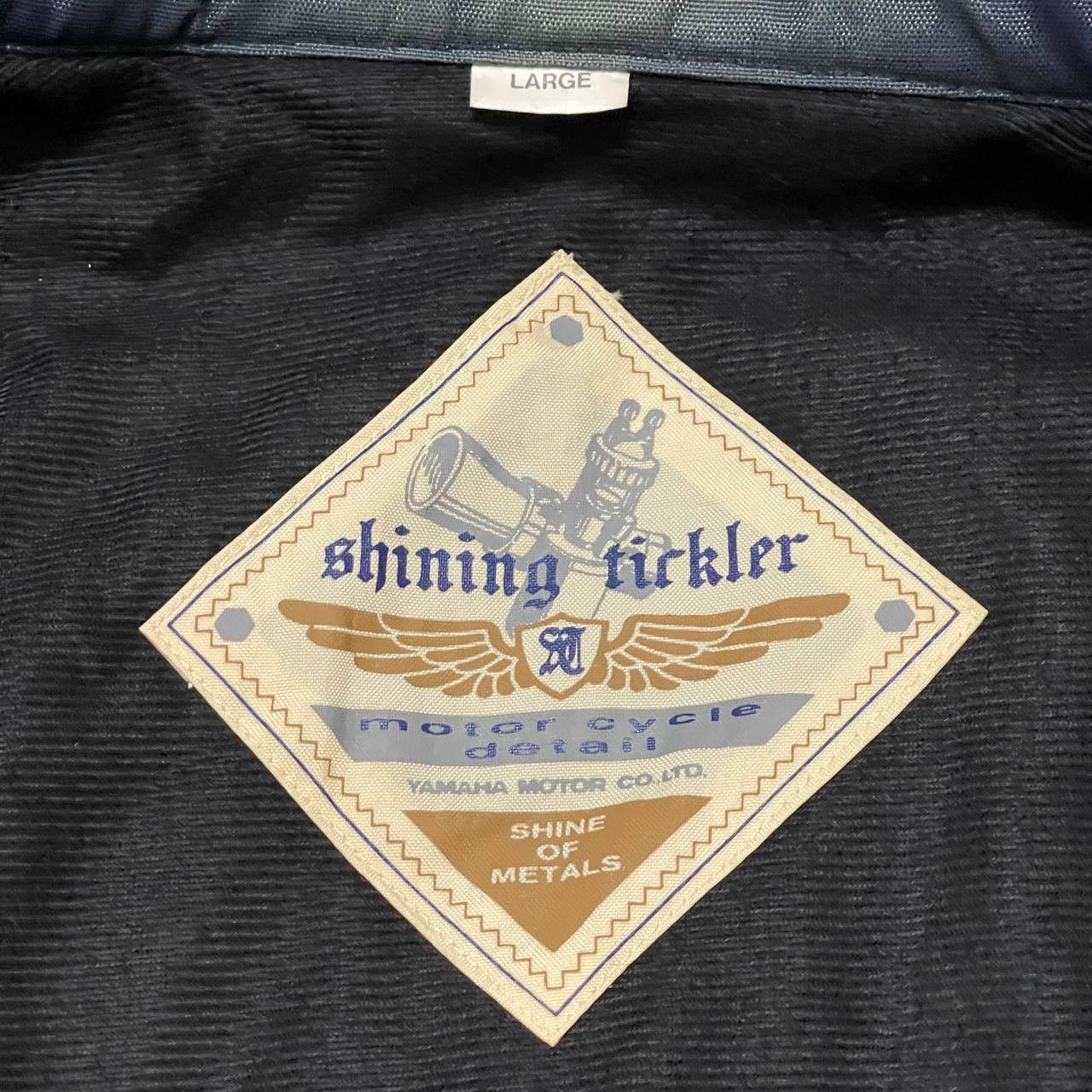 Japanese Brand Vintage Shining Tirkler Motorcycle Jacket Size US L / EU 52-54 / 3 - 10 Thumbnail