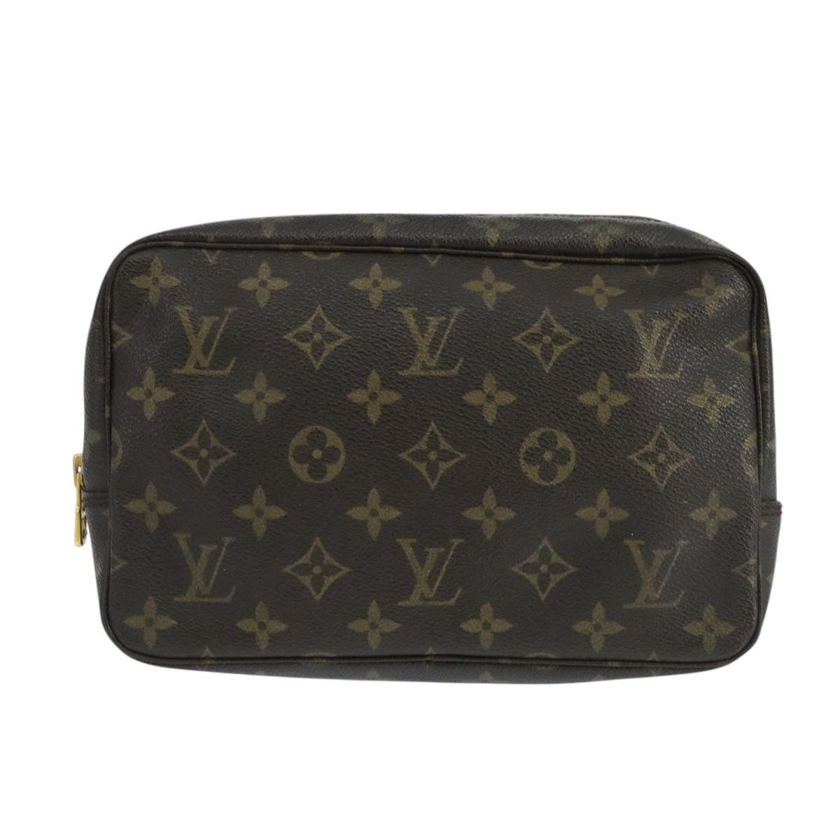 Louis Vuitton Trousse De Toilette Brown Canvas Clutch Bag (Pre-Owned) Size ONE SIZE - 1 Thumbnail