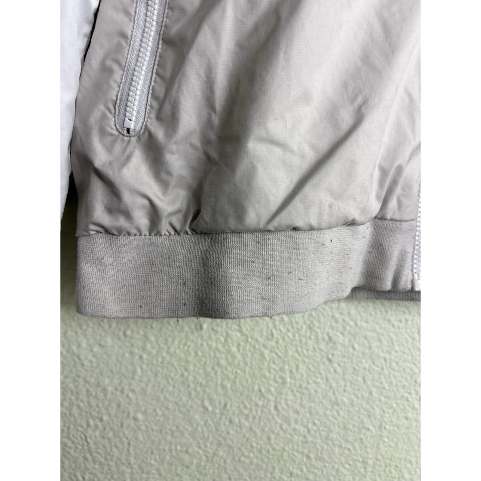 Nike Nike Windrunner Jacket Windbreaker Mens XL White Beige Full Zip Hooded Size US XL / EU 56 / 4 - 7 Thumbnail