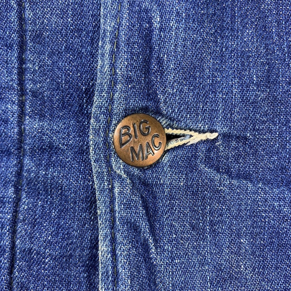 Big Mac × Sears × Vintage (SOLD OUT) vintage 70s Big Mac USA work denim jacket blanket Size US L / EU 52-54 / 3 - 4 Thumbnail