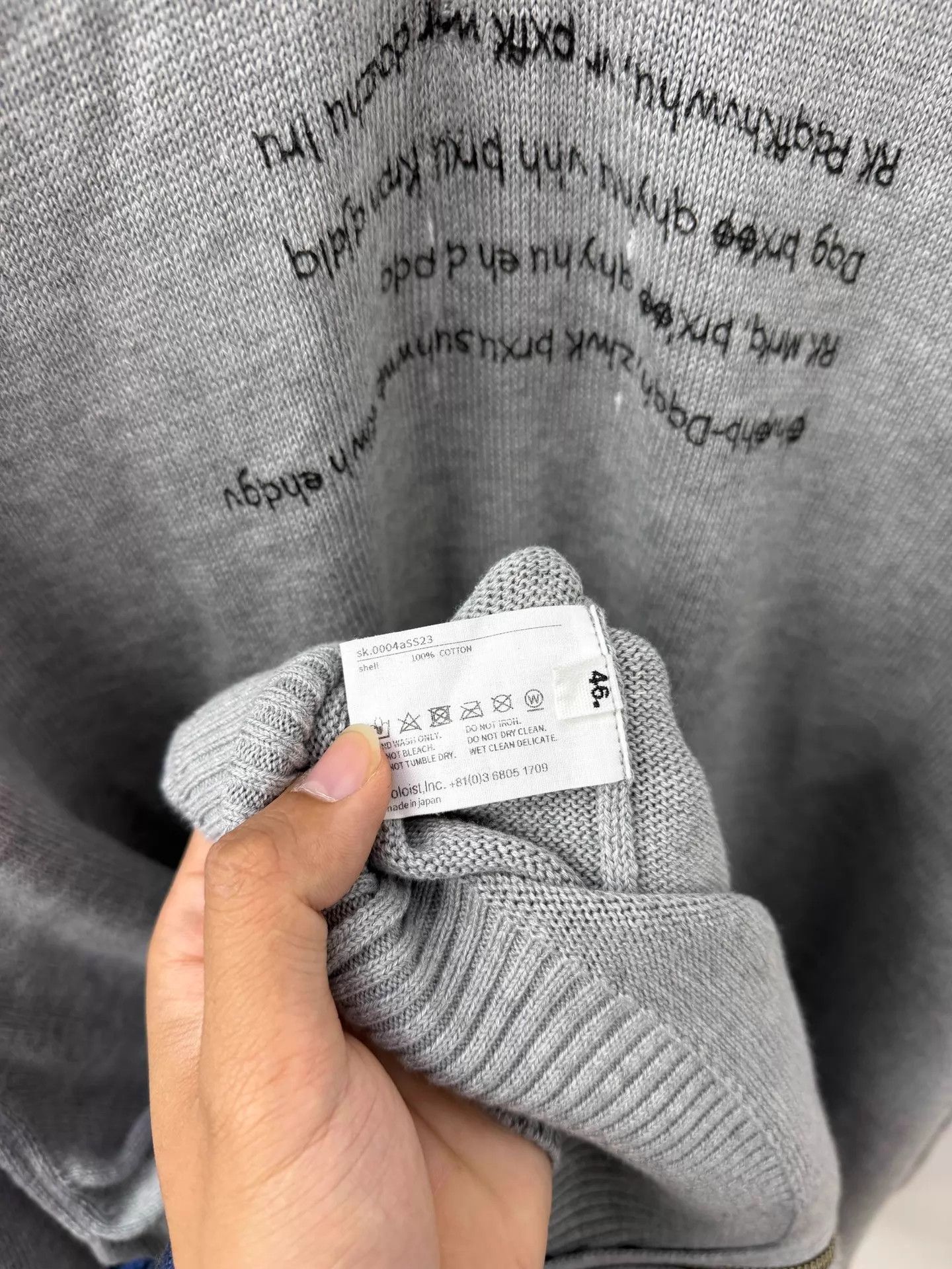 Takahiromiyashita The Soloist. TAKAHIROMIYASHITA The Soloist long polo os zip phantom Size L / US 10 / IT 46 - 6 Thumbnail