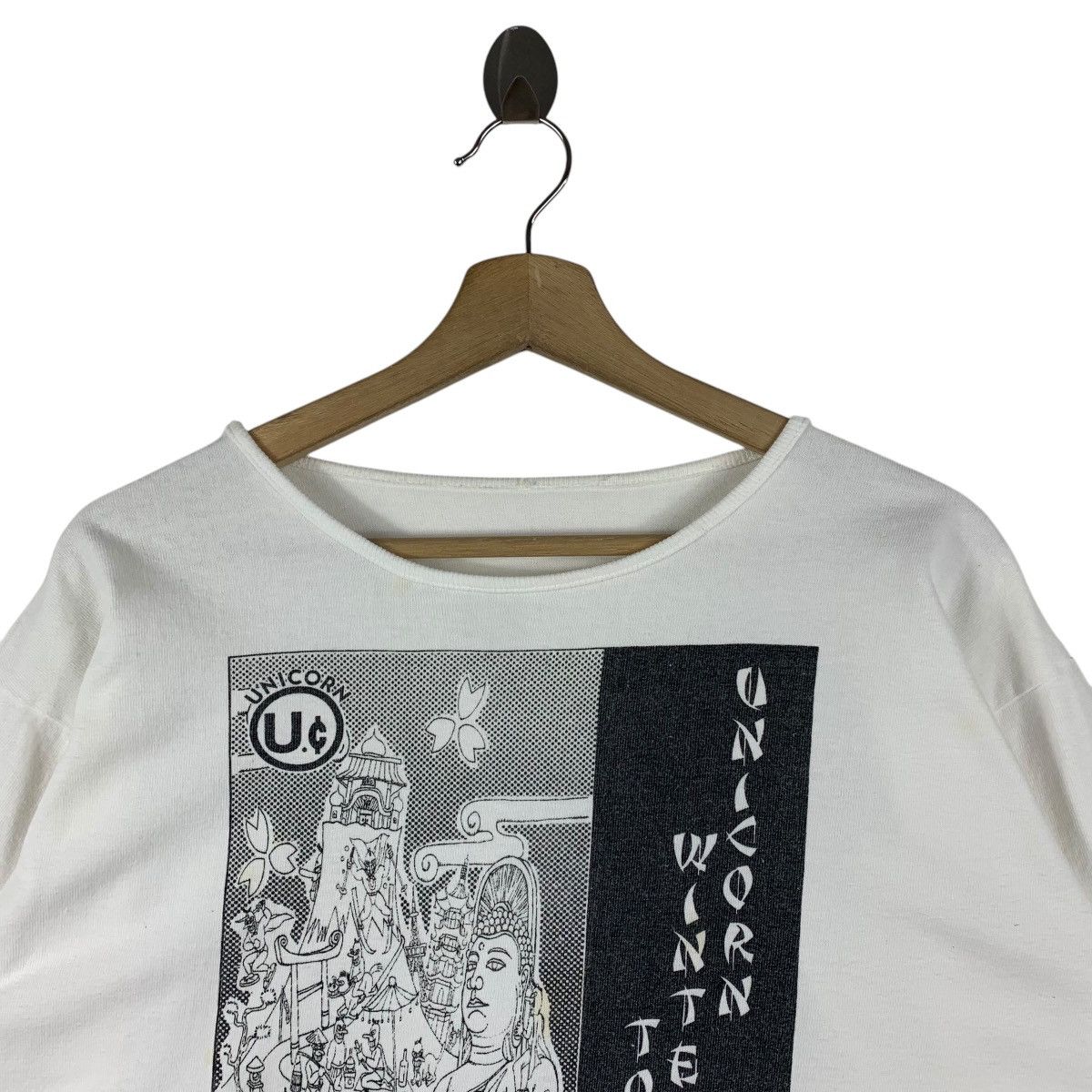Band Tees × Japanese Brand UNICORN WINTER TOUR Japanese band long sleeve tee Size US L / EU 52-54 / 3 - 2 Thumbnail