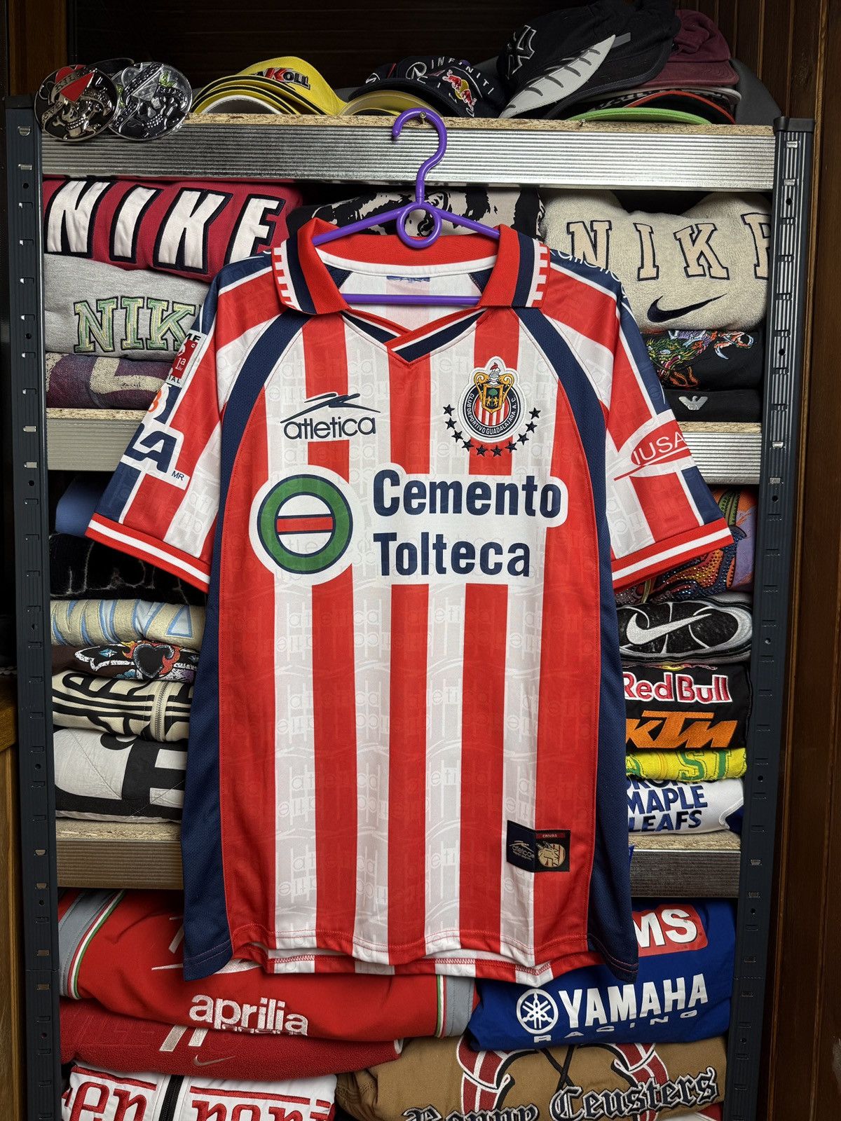 Rare Chivas de Guadalajara 1999/2000 Home Football Jersey