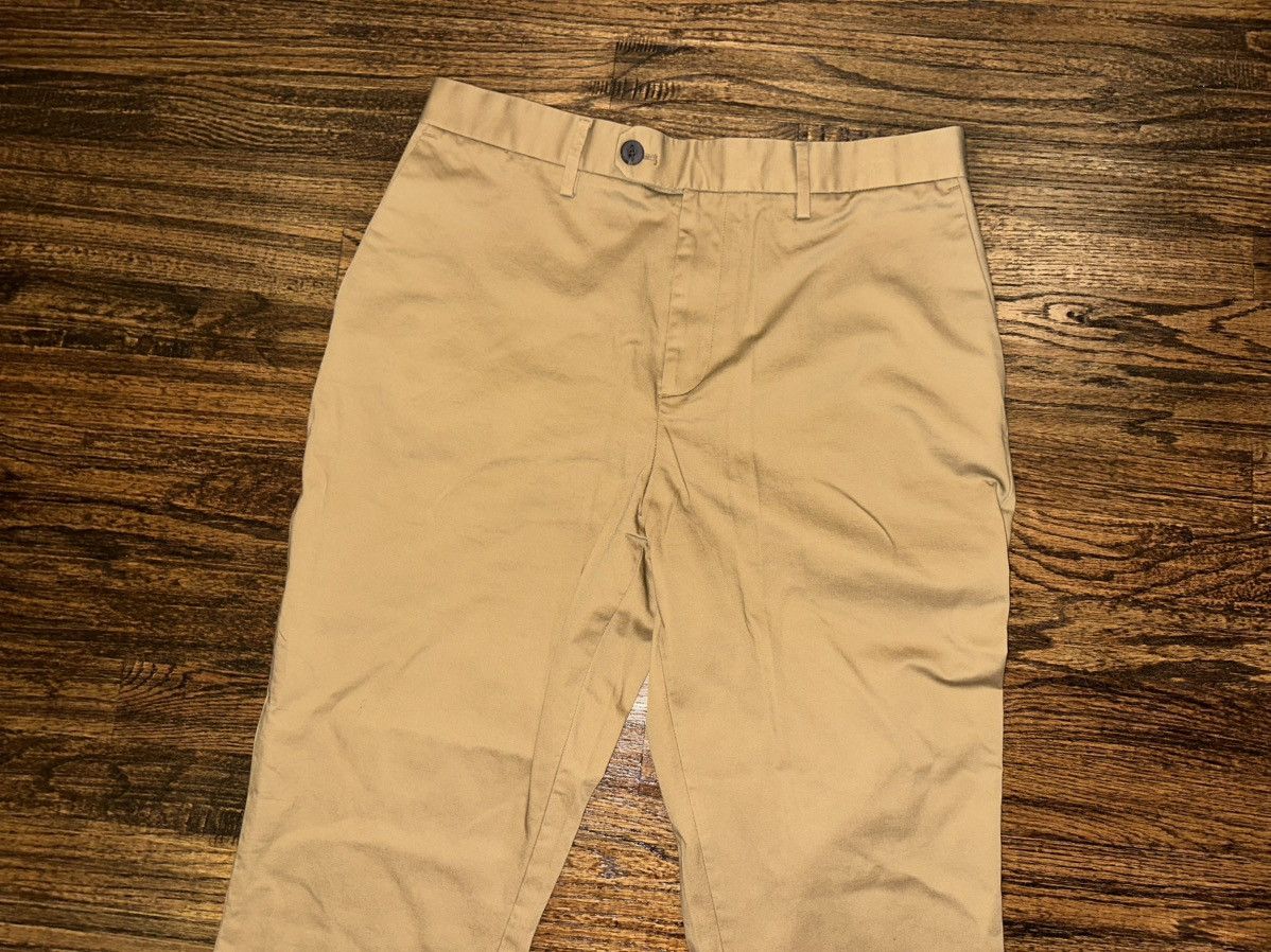 Banana Republic Banana Republic Chino Grayson Slim Taper Brown Pants 32x30 Size US 32 / EU 48 - 6 Thumbnail