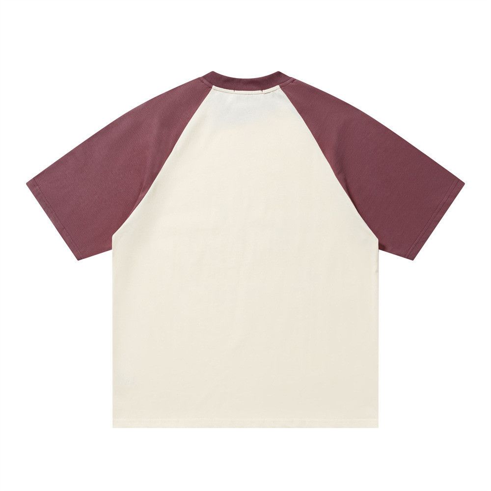 Japanese Brand Men's Hip-Hop Style Raglan T-Shirt with Cartoon Print Size US M / EU 48-50 / 2 - 2 Thumbnail