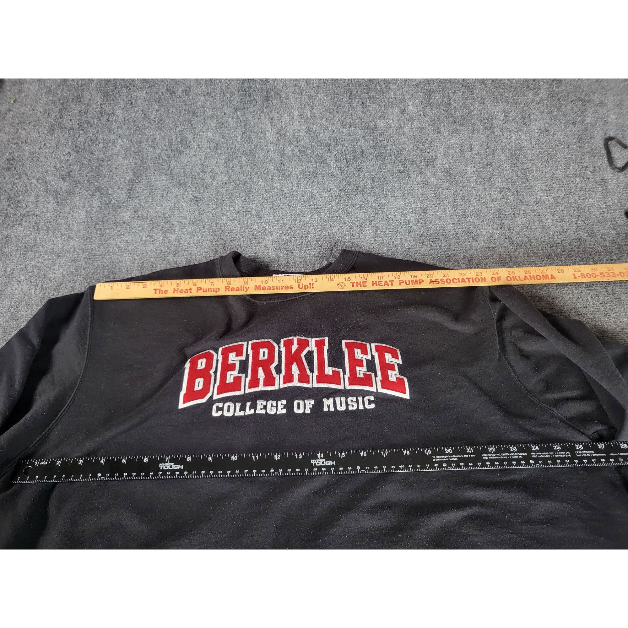 Champion Berklee College Of Music Sweatshirt Men Sz 3XL Black Champio Size US XXL / EU 58 / 5 - 5 Thumbnail