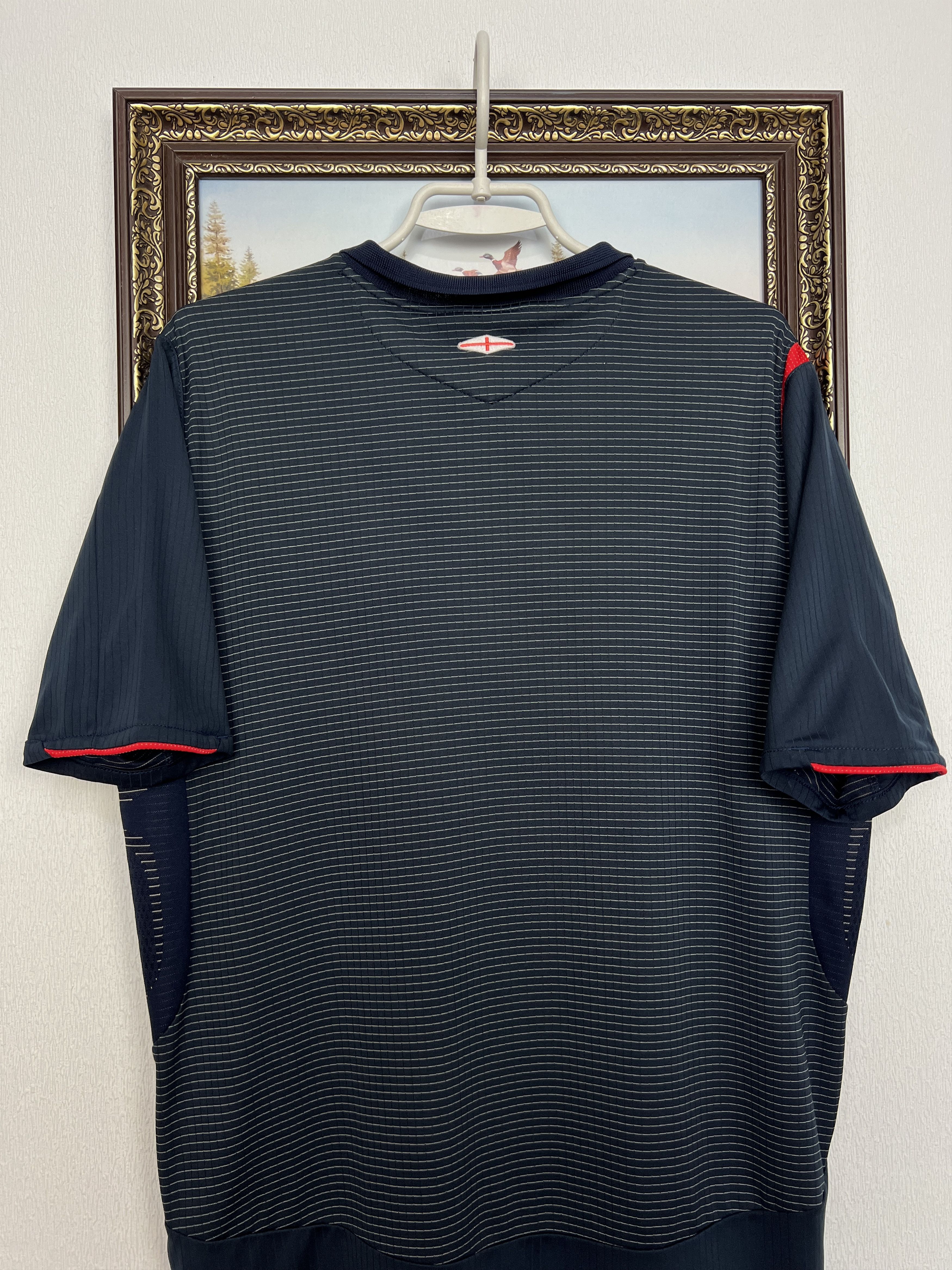 Umbro England Third football shirt 2005 Soccer Umbri Jersey Trikot Size US L / EU 52-54 / 3 - 9 Thumbnail