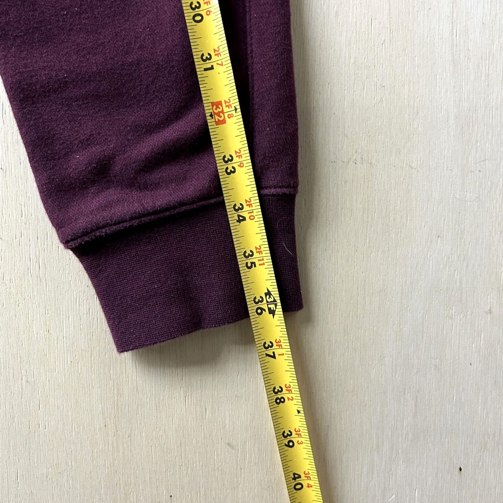 Nike Nike Sweatpants Mens Small Purple Fleece Joggers Elastic Waist Pockets Swoosh Size US 29 - 5 Thumbnail