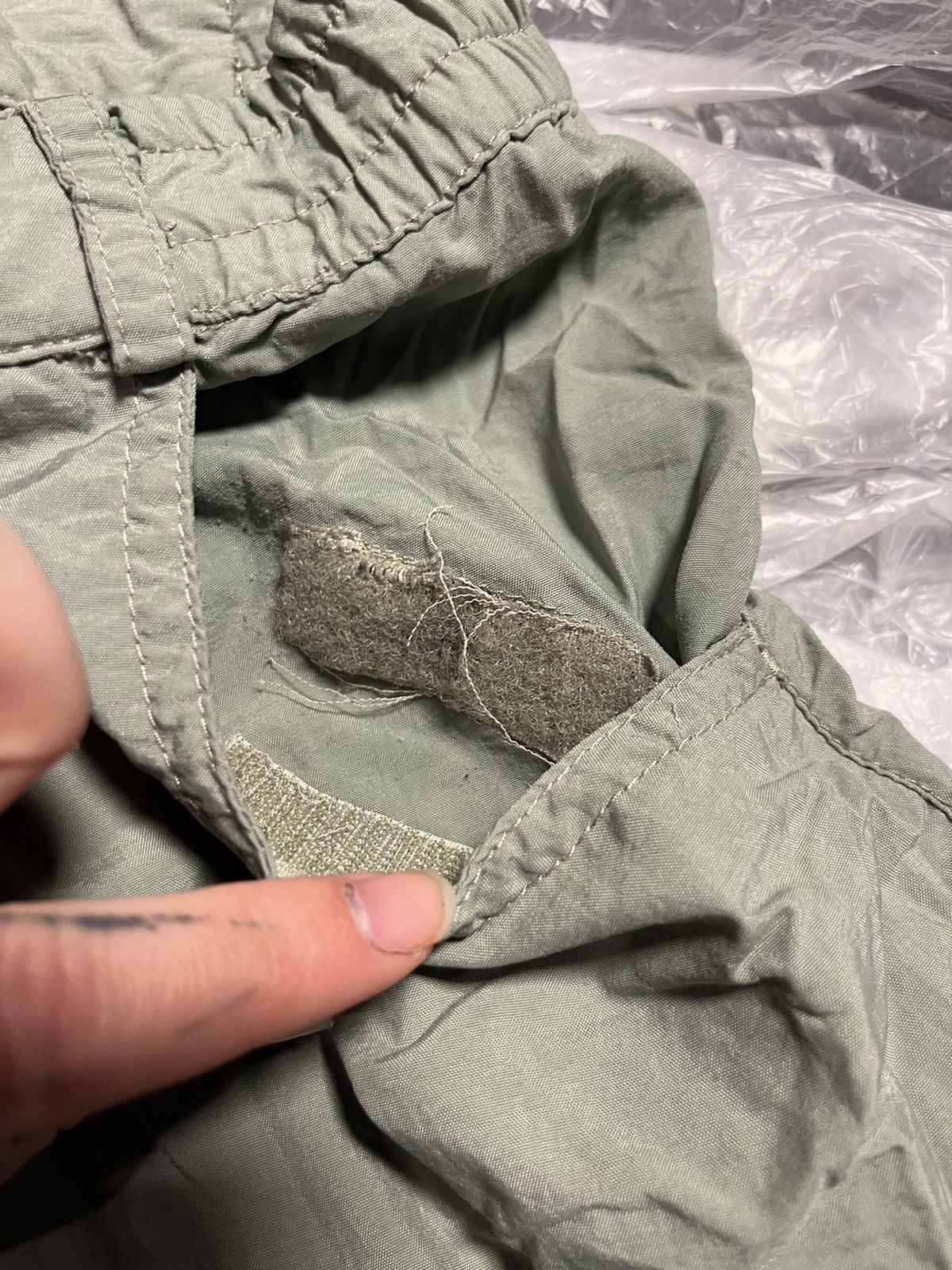 Japanese Brand × Vintage EXES Cargo Shorts with Lizard Print (XS) Size 34" / US 12 / IT 48 - 6 Thumbnail