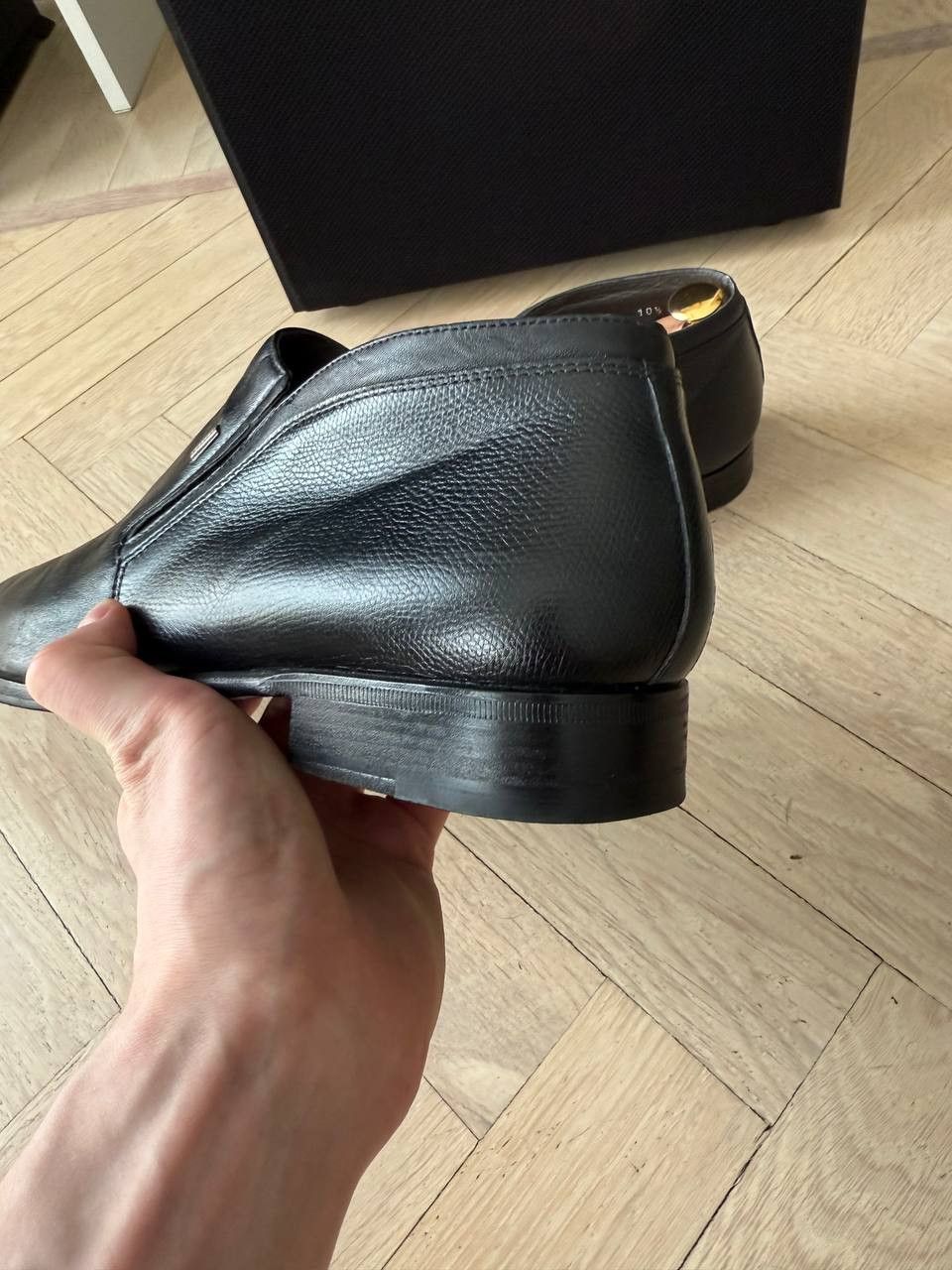 Moreschi Black Moreschi leather zip shoes Size US 10.5 / EU 43-44 - 4 Thumbnail
