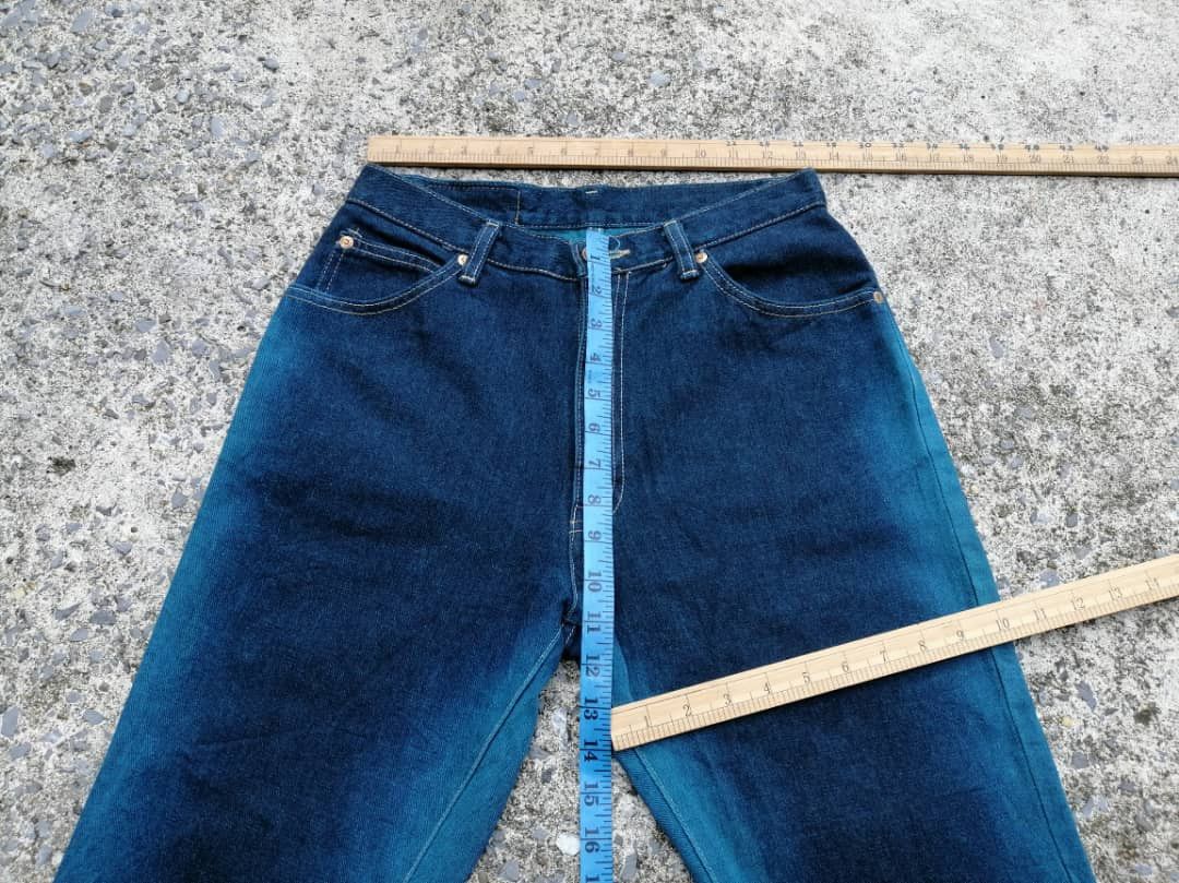 Japanese Brand × Vintage Bobson Lady's Nice Colourways Bootcut Denim Jeans Size 27" / US 4 / IT 40 - 5 Thumbnail