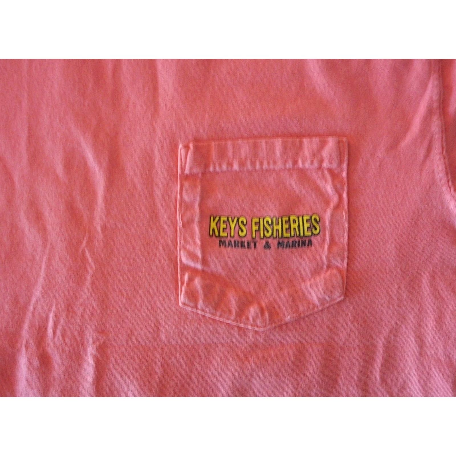 Comfort Colors KEYS FISHERIES Market & Marina Rock Lobster MARATHON FLORIDA Shirt Men's Med Size US M / EU 48-50 / 2 - 2 Thumbnail