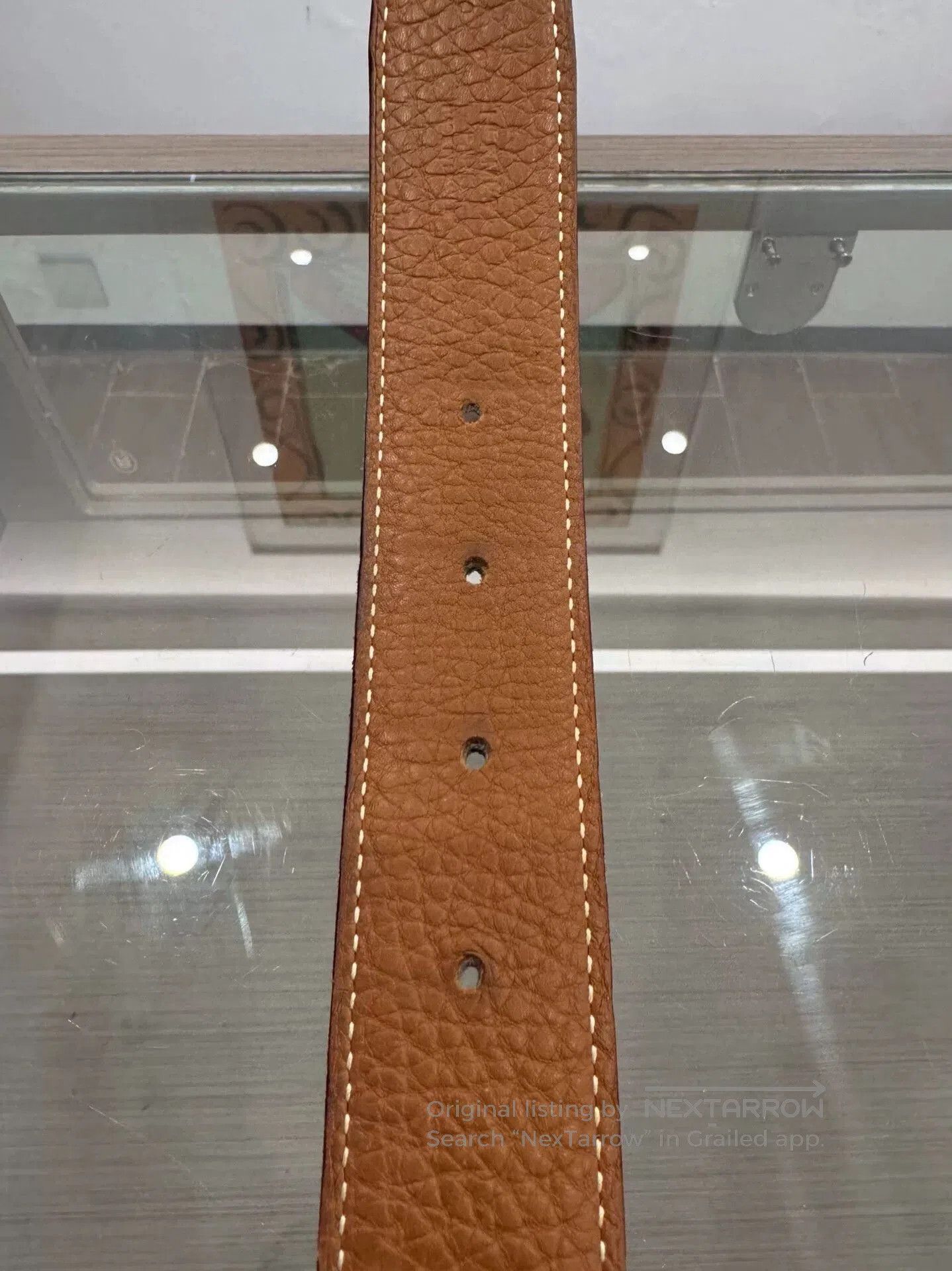 Hermes Hermes H Buckle 3.2cm Wide Belt Size 80. Size ONE SIZE - 7 Thumbnail