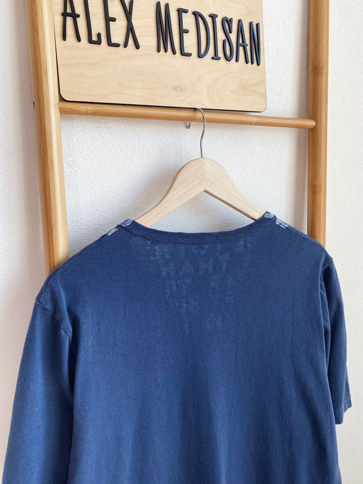 Maison Margiela MAISON MARTIN MARGIELA AIDS garment dyed v- neck t-shirt Size US L / EU 52-54 / 3 - 15 Thumbnail