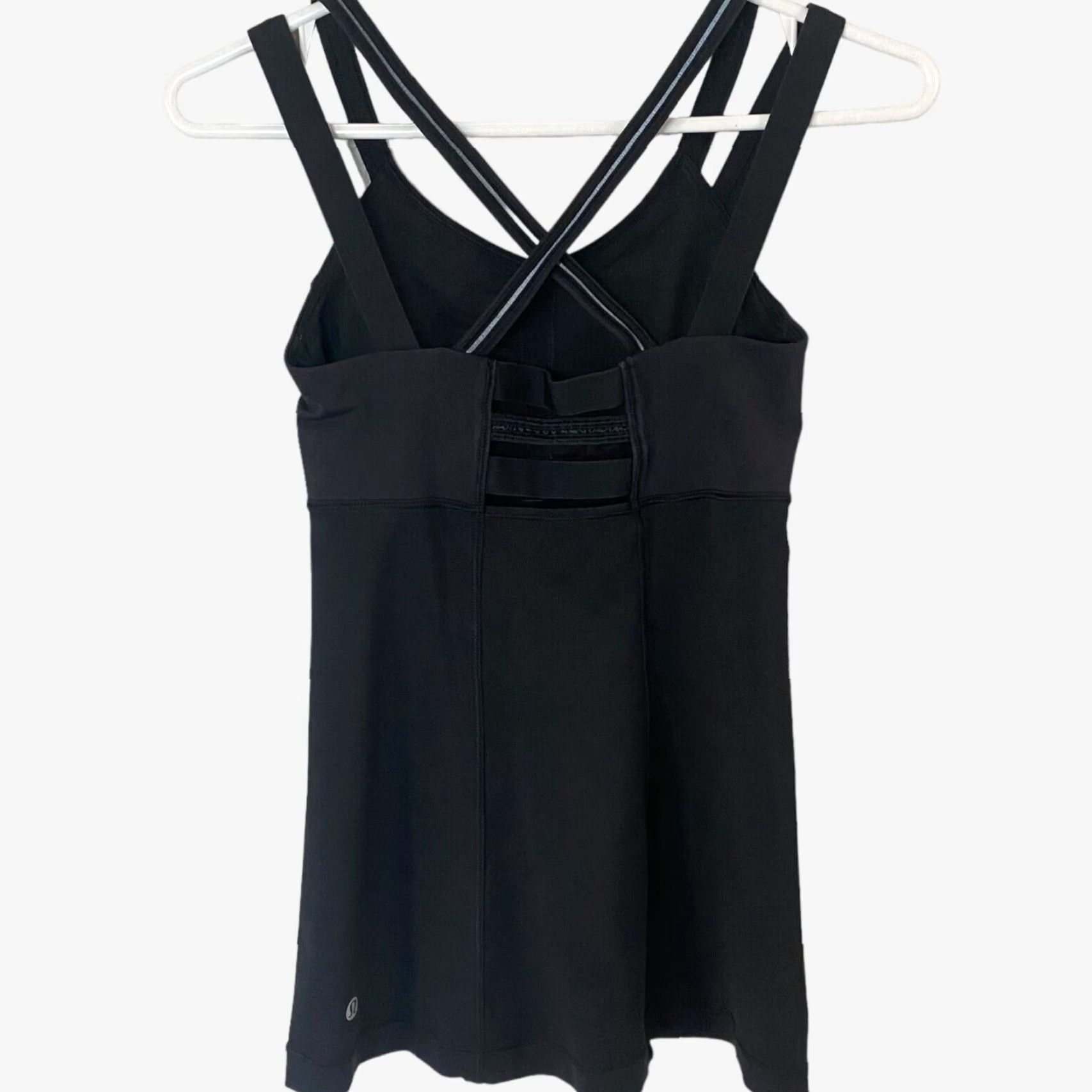 Lululemon Lululemon Ace Tank Women's Size 4 Activewear Yoga Top Black Strappy Cross-Back Size S / US 4 / IT 40 - 3 Thumbnail