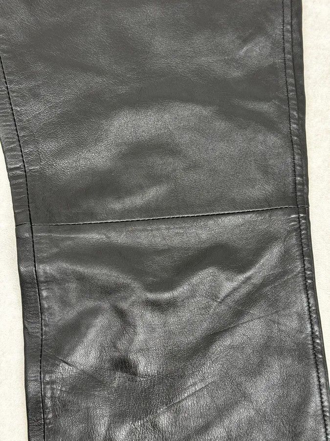 Gianfranco Ferre 2000s Gianfranco Ferré Black Leather Pants Size US 30 / EU 46 - 8 Thumbnail