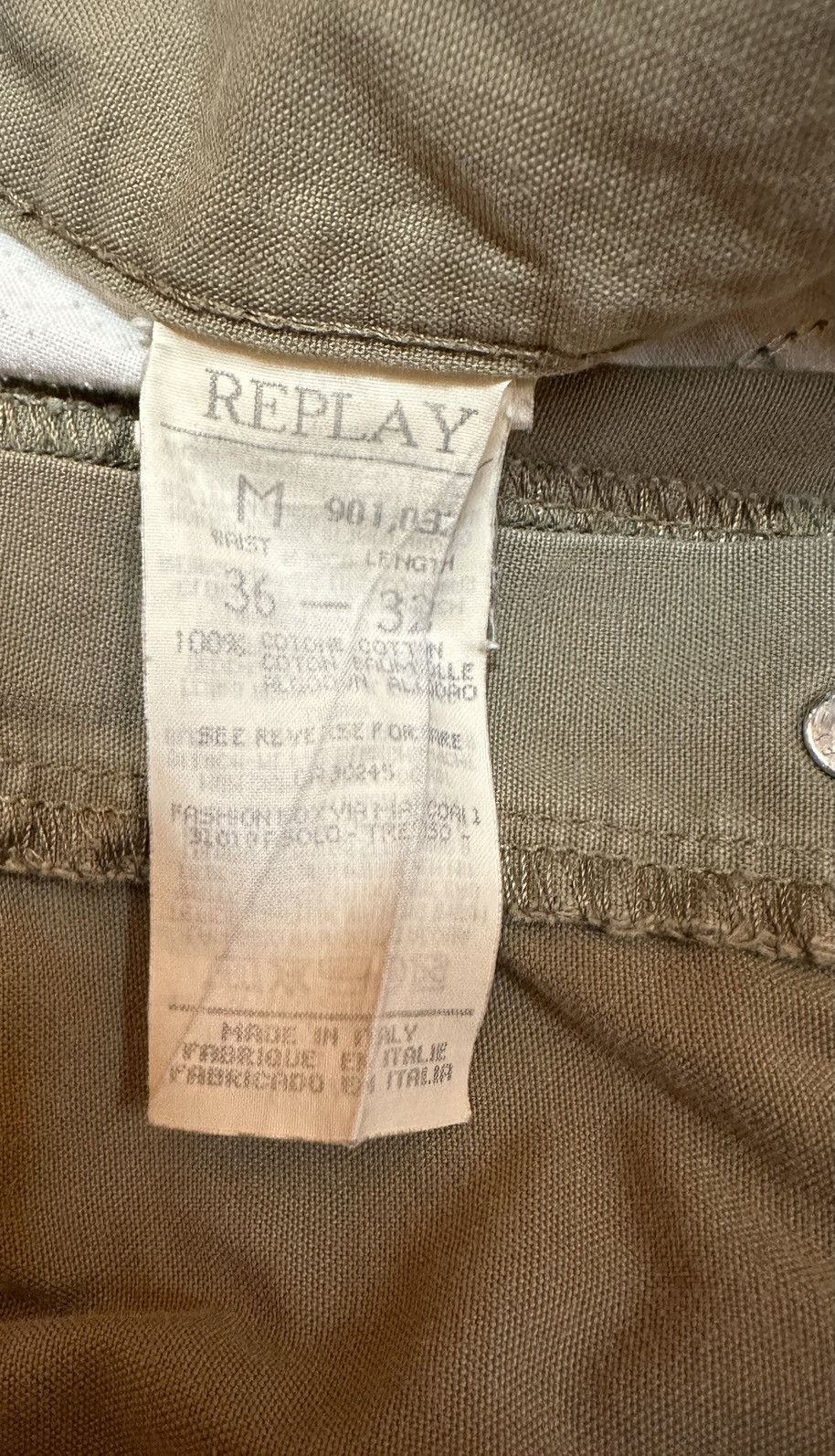 Replay Vintage pants Replay Size US 36 / EU 52 - 7 Thumbnail