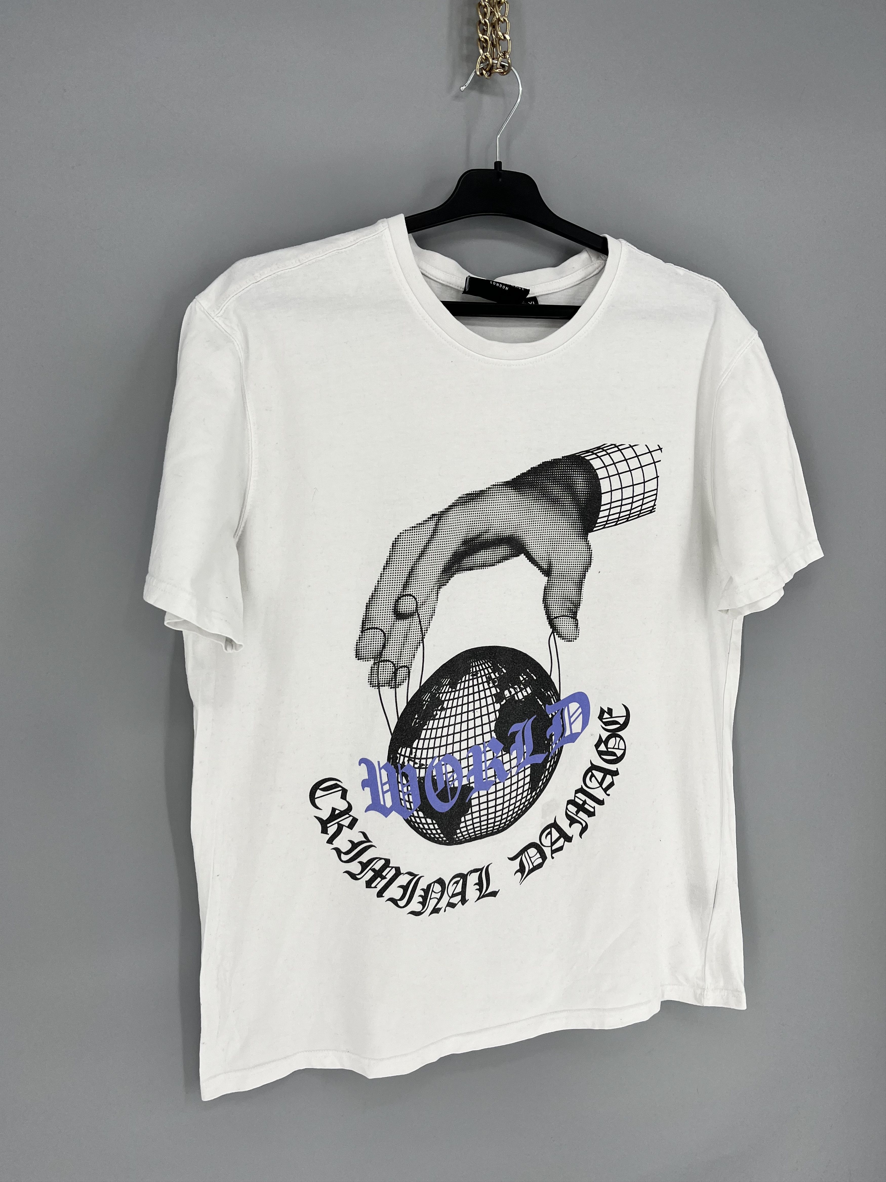 Criminal Damage Vintage Criminal Damage London World Tour Streetwear Style Size US L / EU 52-54 / 3 - 2 Thumbnail