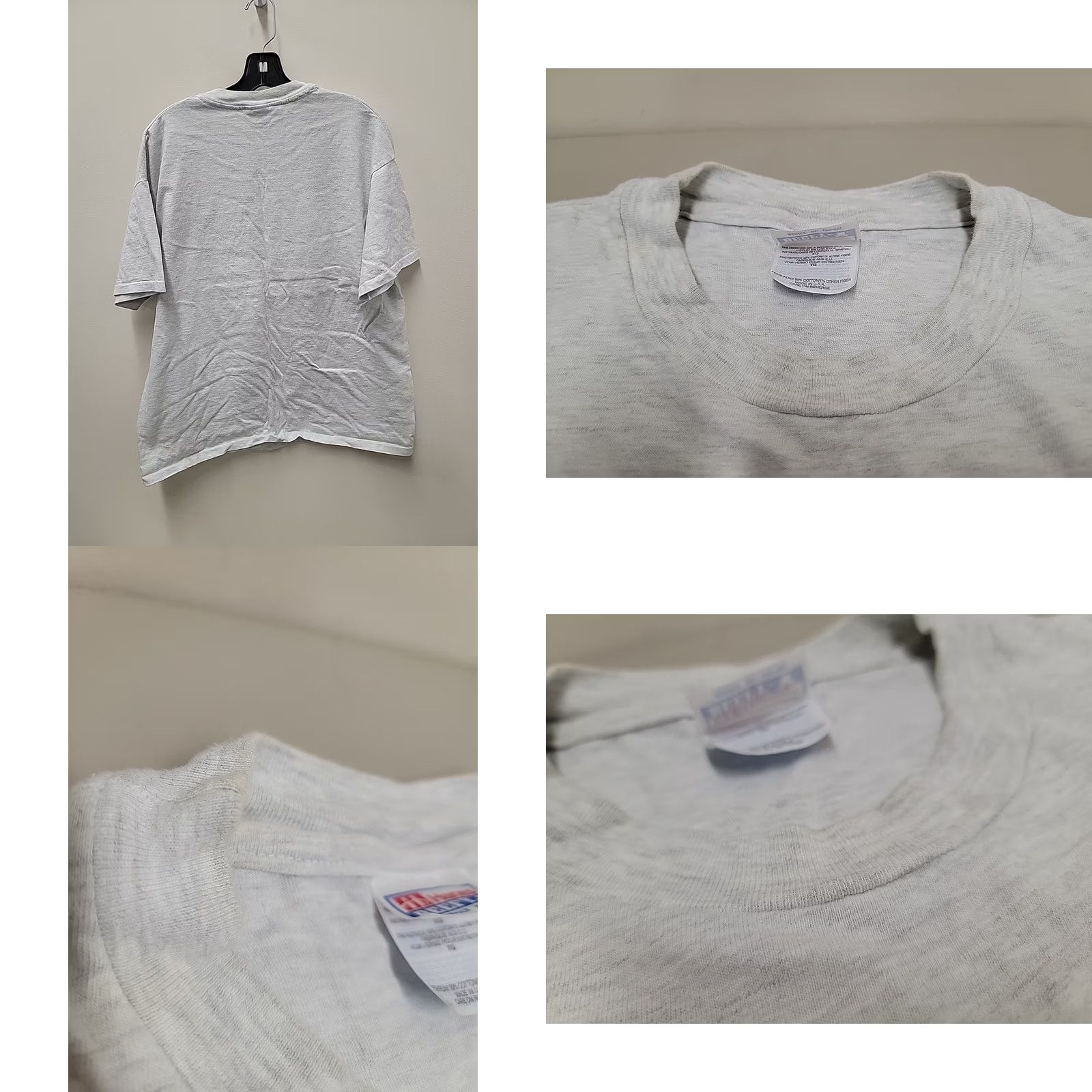 Hanes VINTAGE Hanes Graphic T Shirt Men XL Gray Sawdust Festival 95 Laguna Beach Art Size US XL / EU 56 / 4 - 8 Thumbnail